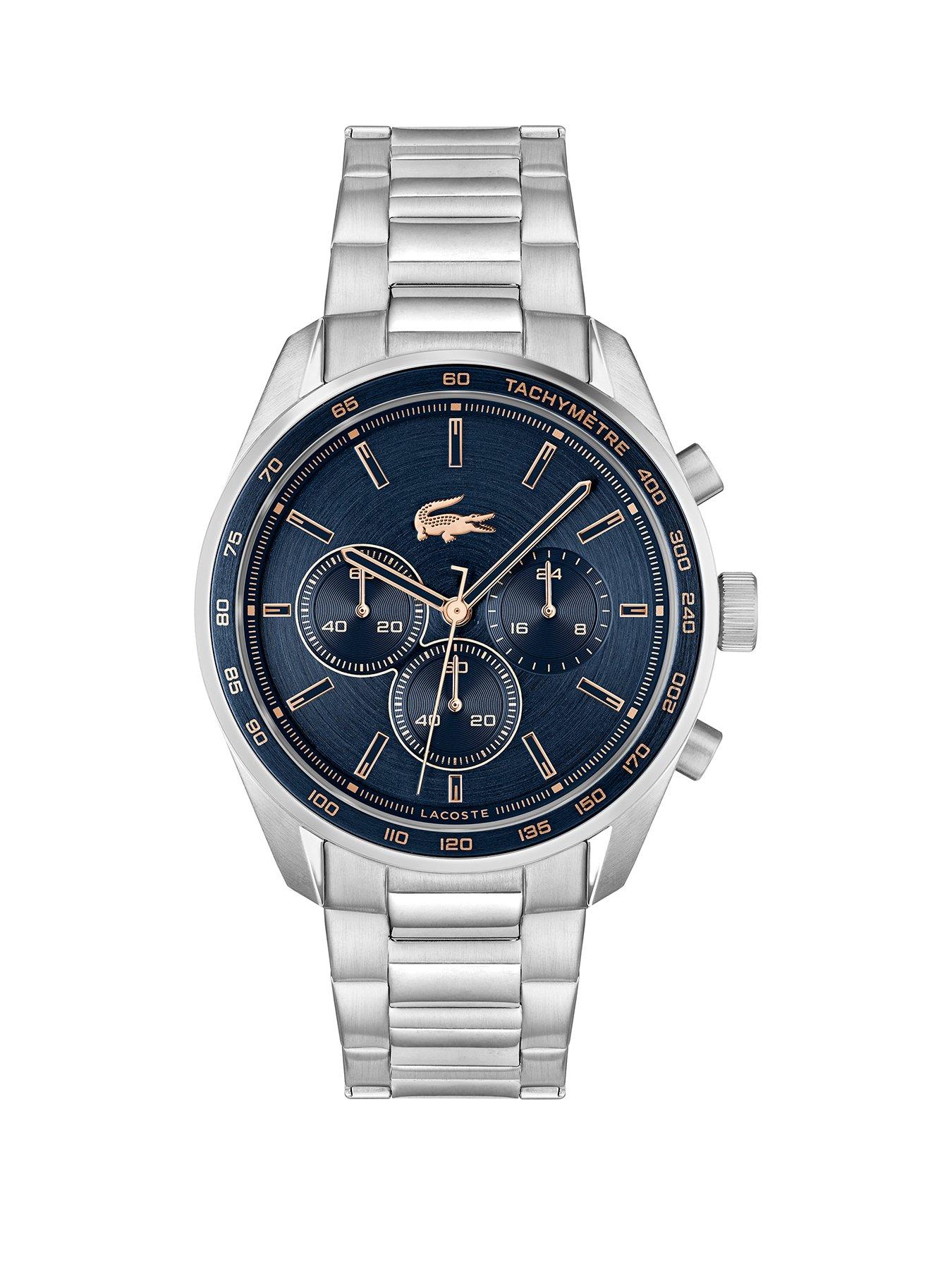 undefined Men's Boston Stainless Steel Chronograph Watch