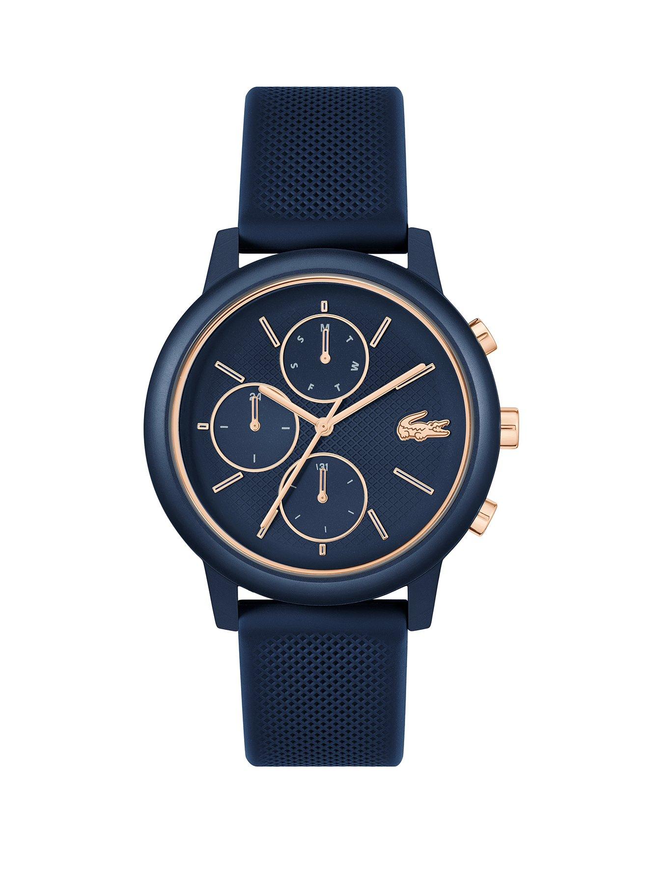 undefined Men's Lacoste.12.12 Move Navy Multifunction Watch