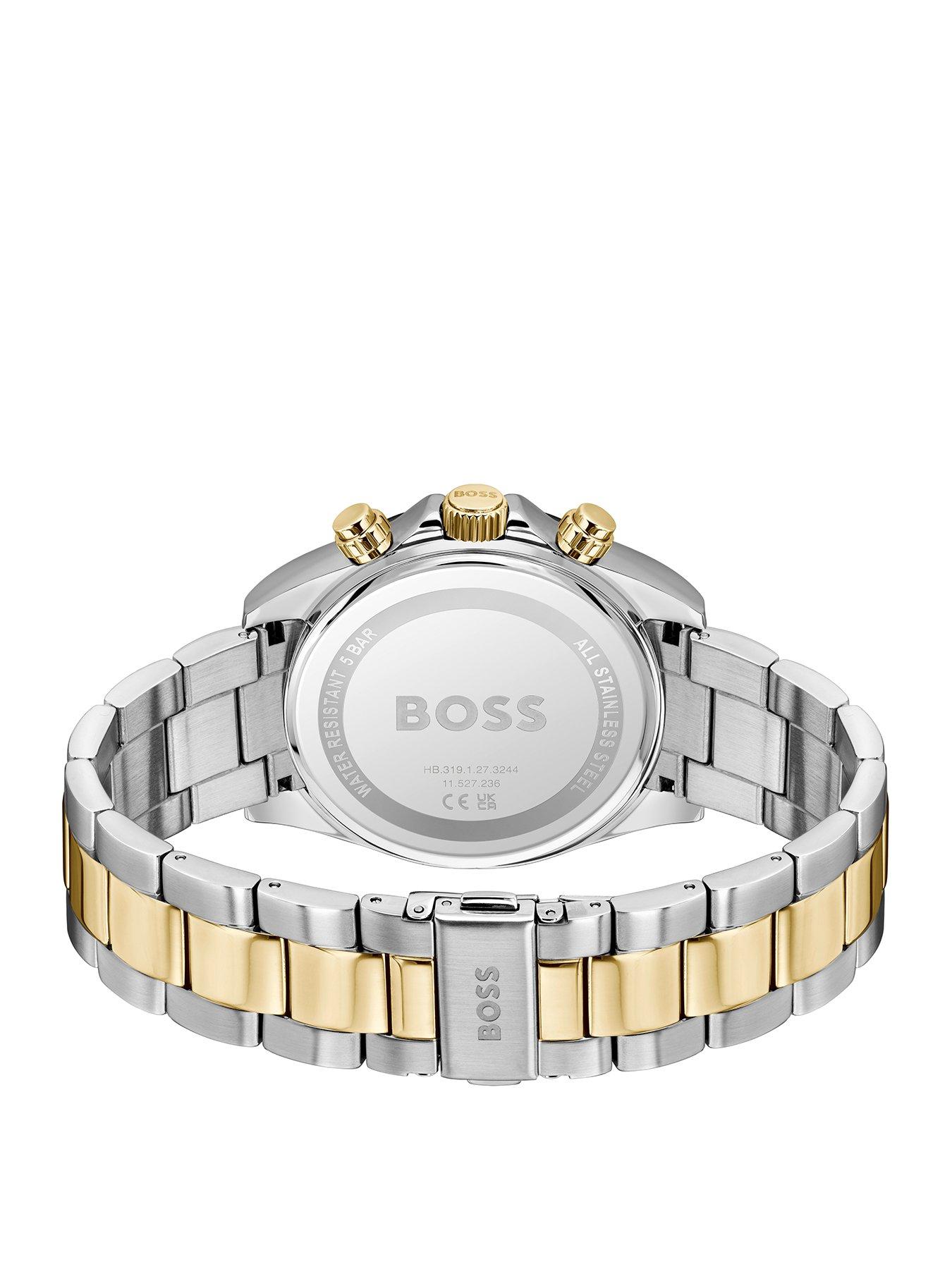 Image 2 of 8 of BOSS Gents Hero 2-Tone Bracelet Watch - Multi
