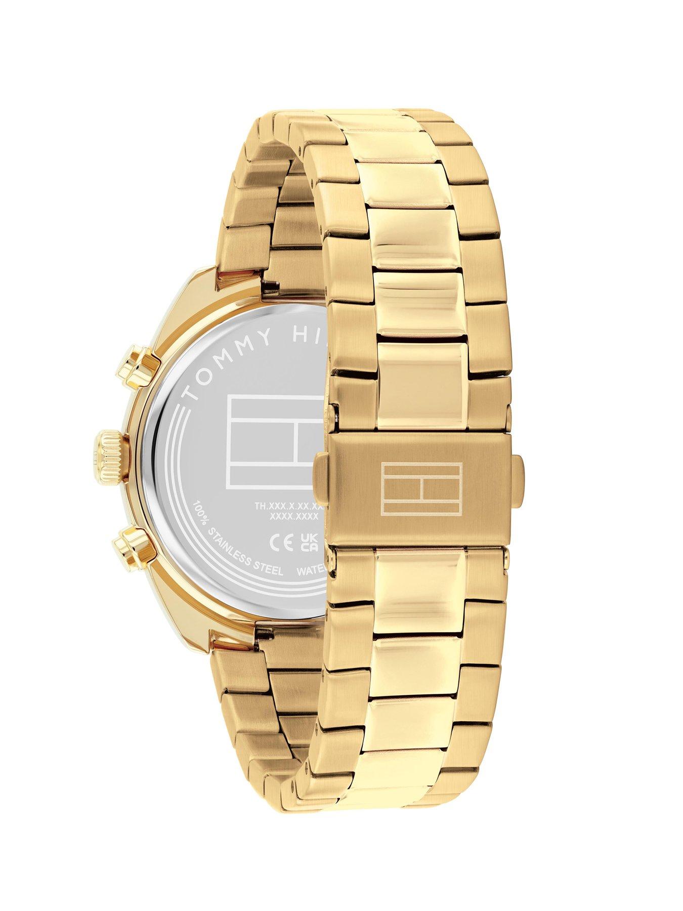 Image 3 of 5 of Tommy Hilfiger Men's Gold Plated Bracelet Watch