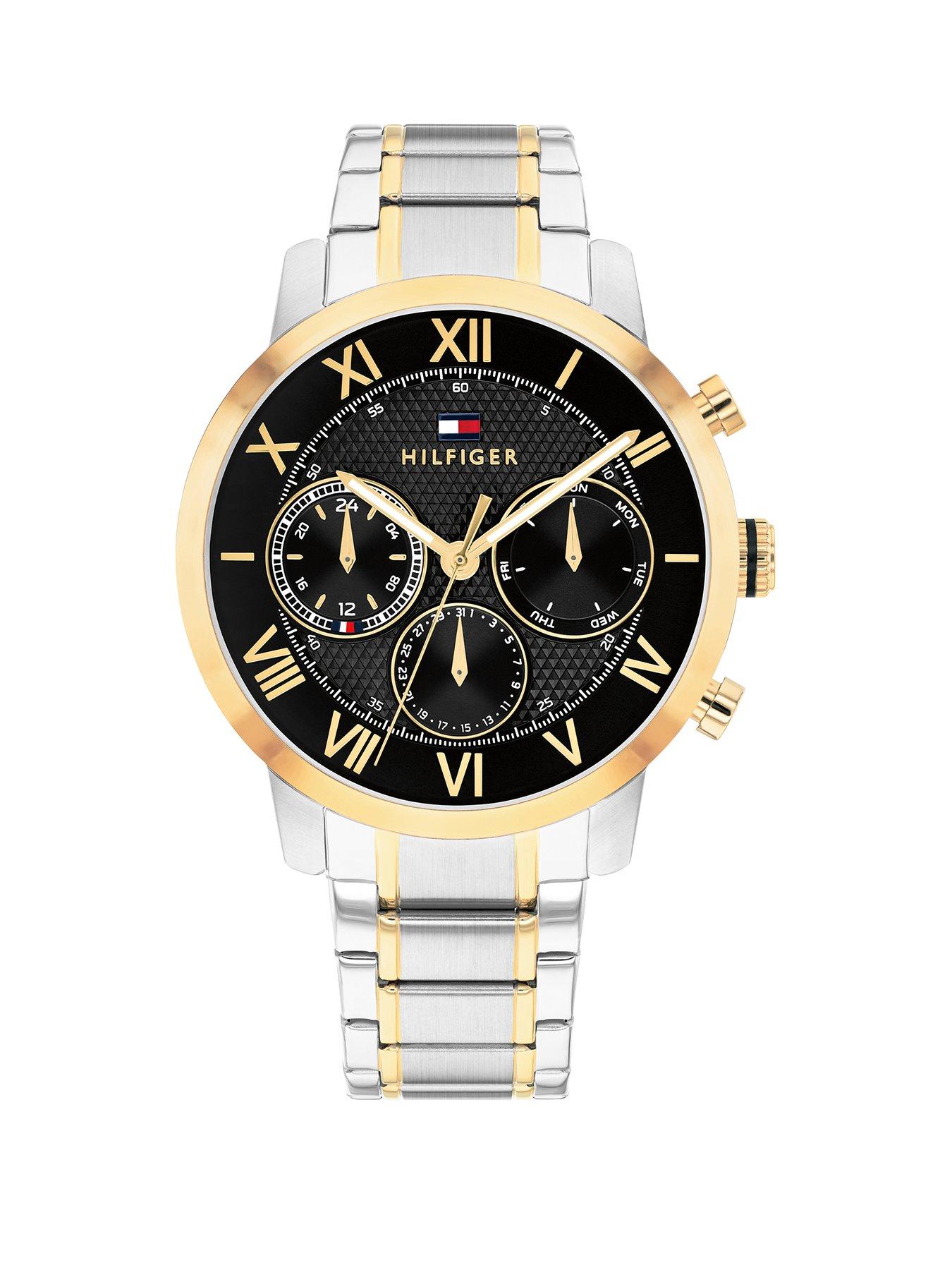 Tommy Hilfiger Men's Two-Toned Bracelet Watch