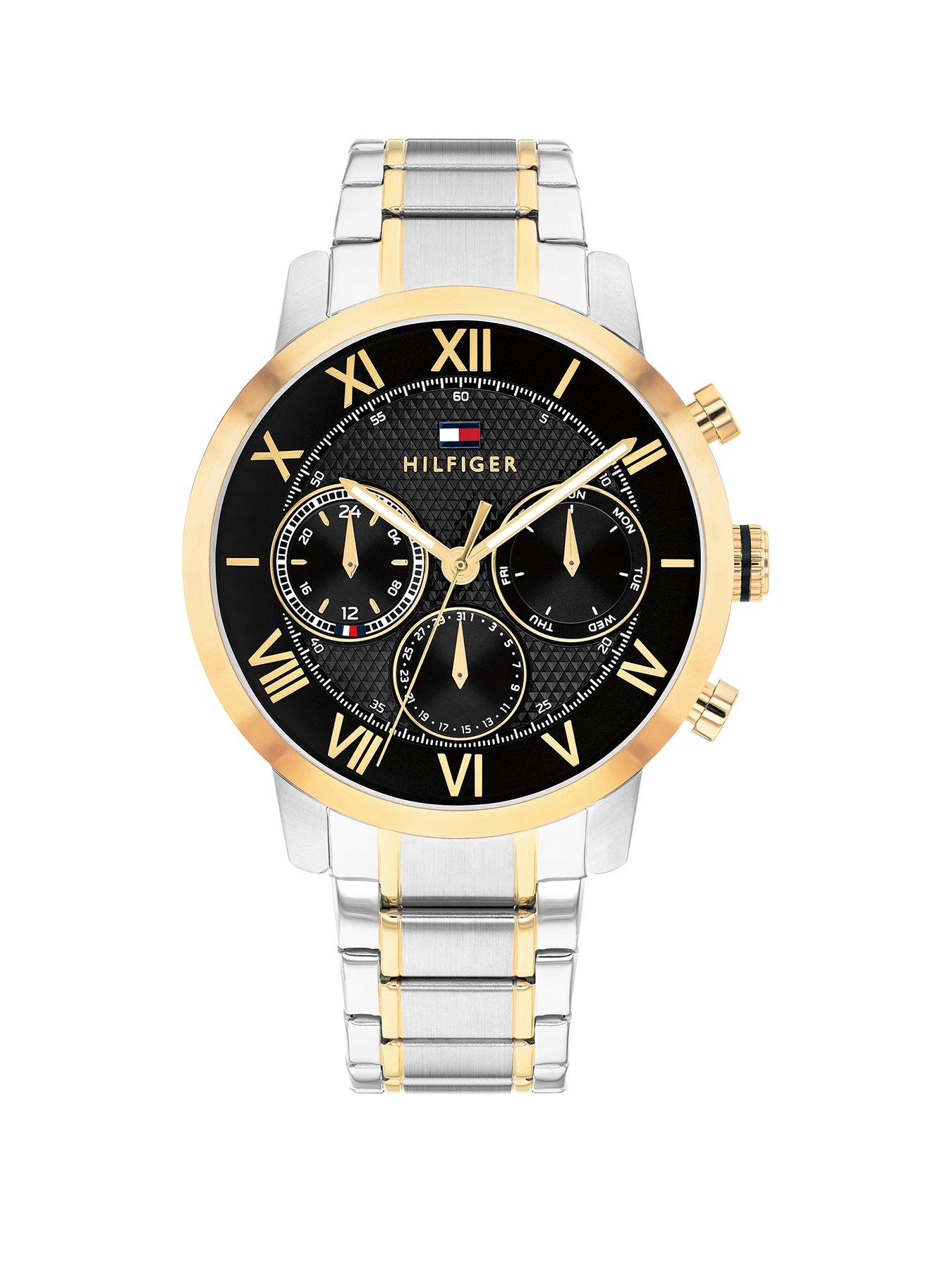 undefined Men's Two-Toned Bracelet Watch