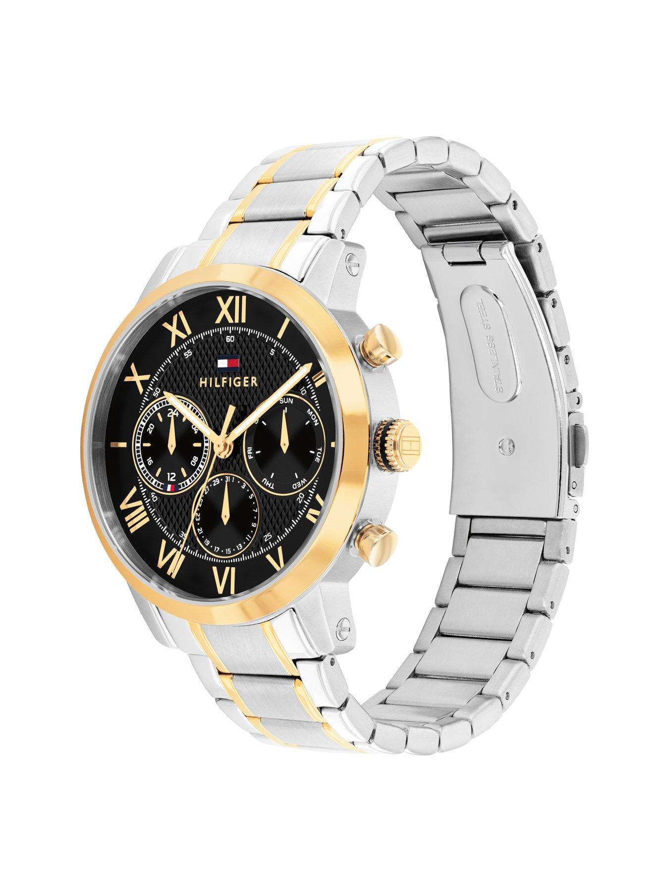 Image 3 of 5 of Tommy Hilfiger Men's Two-Toned Bracelet Watch