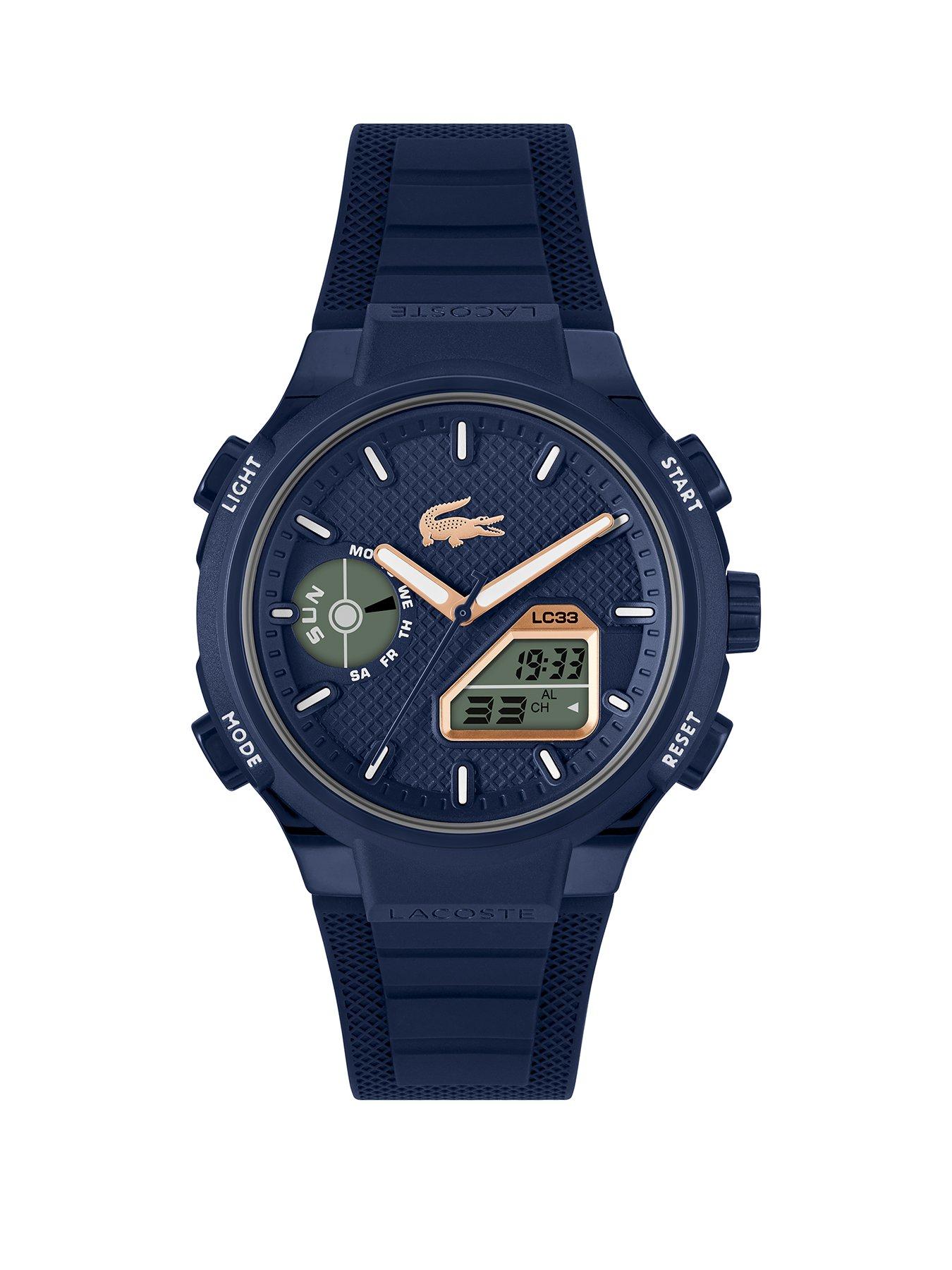 Lacoste Men's LC33 Blue Analog-Digital Watch