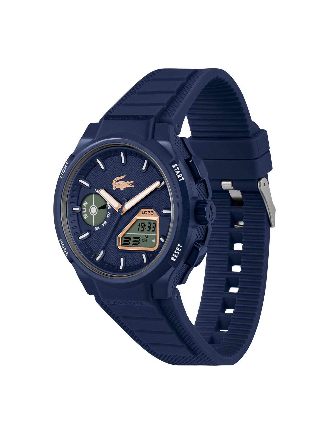 Image 3 of 6 of Lacoste Men's LC33 Blue Analog-Digital Watch