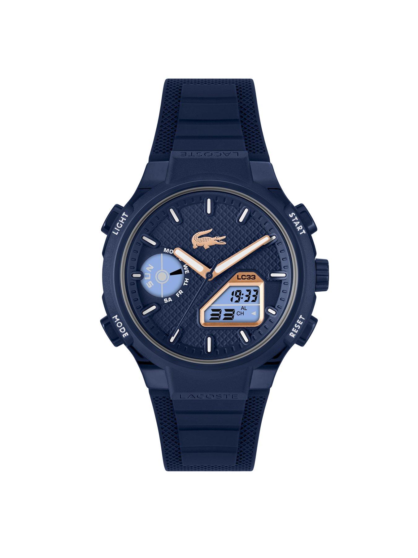 Image 4 of 6 of Lacoste Men's LC33 Blue Analog-Digital Watch
