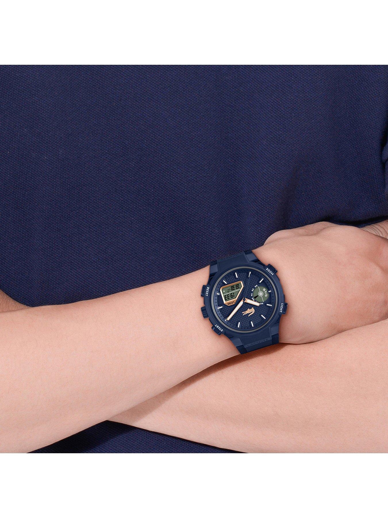 Image 5 of 6 of Lacoste Men's LC33 Blue Analog-Digital Watch