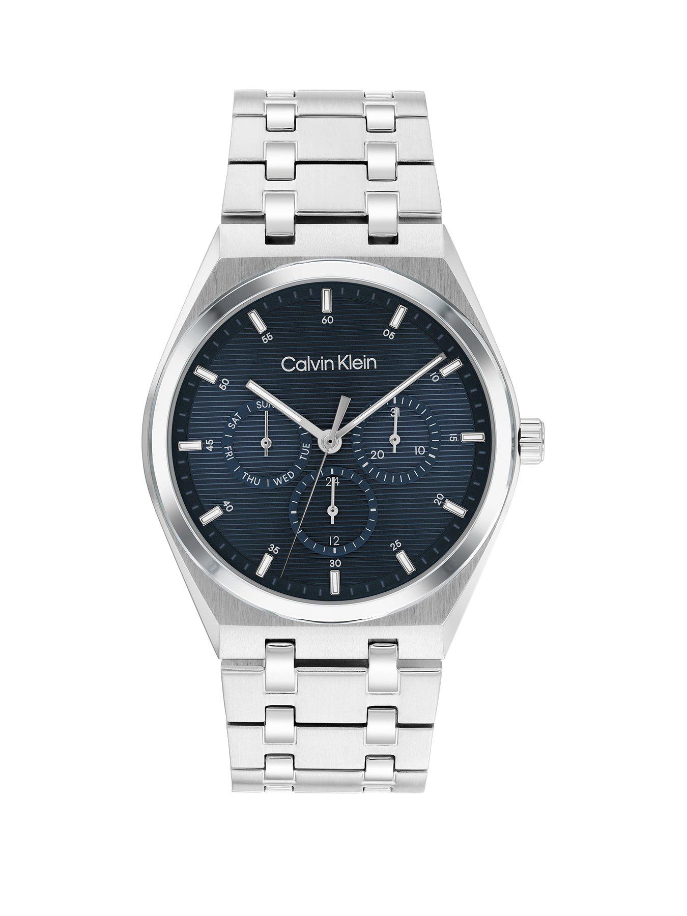 undefined Men's Ck Motion Stainless Steel Watch - Silver