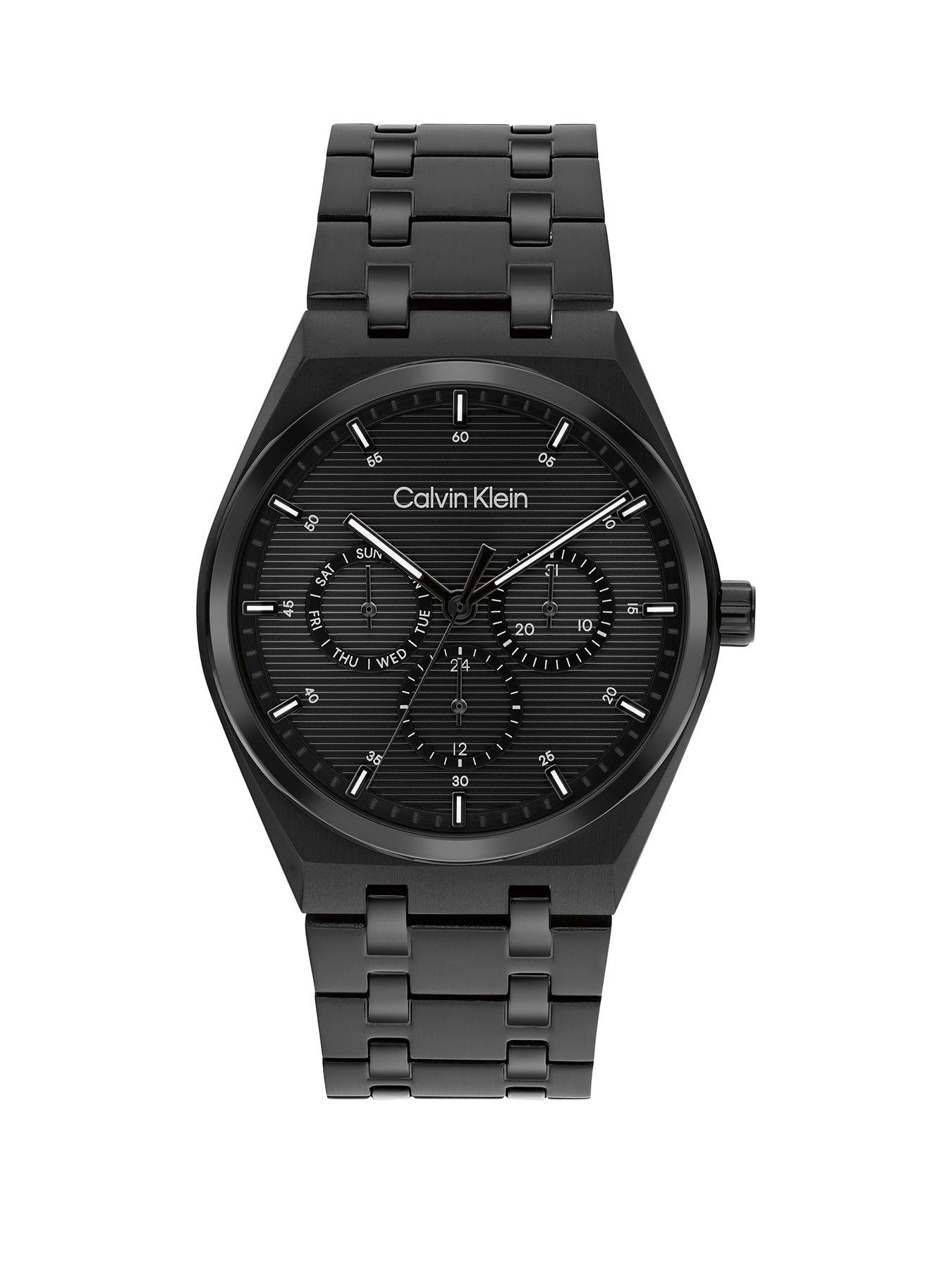 Calvin Klein Men's Ck Motion Chronograph Ip Watch - Black