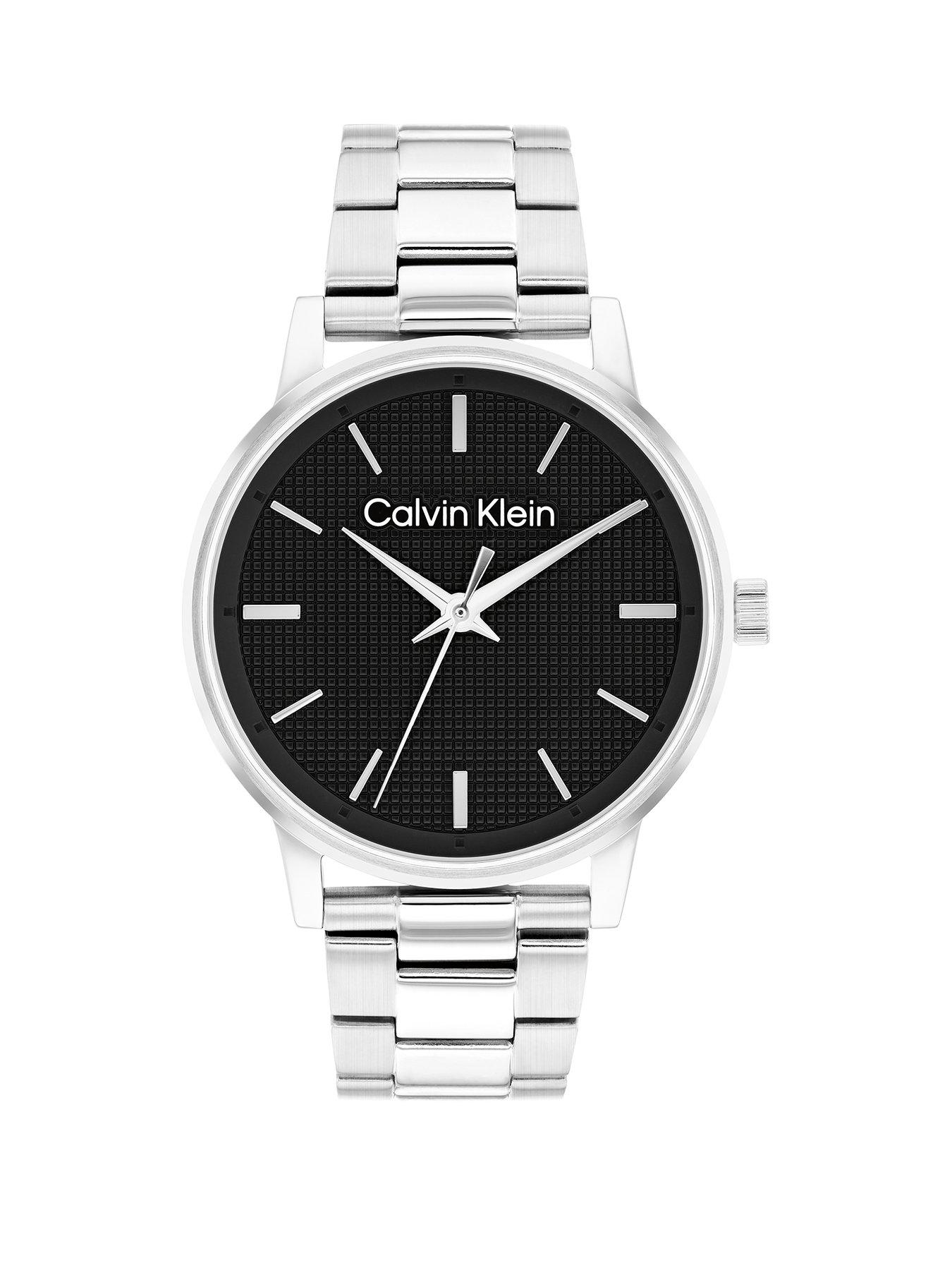 Calvin Klein Men's Ck Linked Stainless Steel Watch - Silver