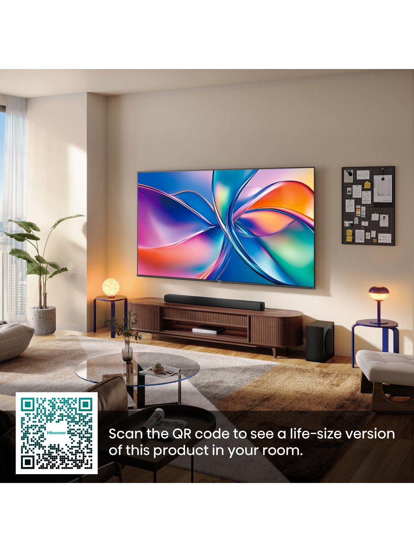 Image 3 of 7 of Hisense E7Q 65" 4K QLED Smart AI TV with Freely - 65E7QTUK