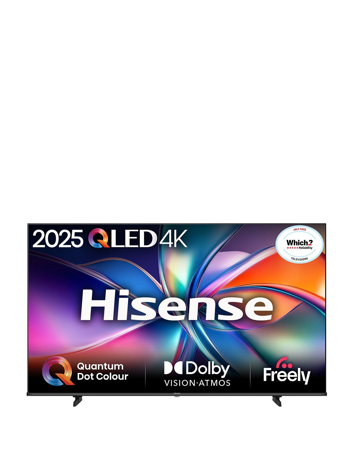 undefined 55E7QTUK 55-inch 4K Ultra HD QLED Smart AI TV with Freely
