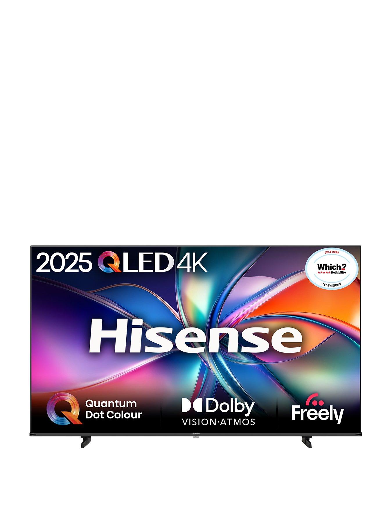 undefined 43E7QTUK 43-inch 4K Ultra HD QLED Smart AI TV with Freely