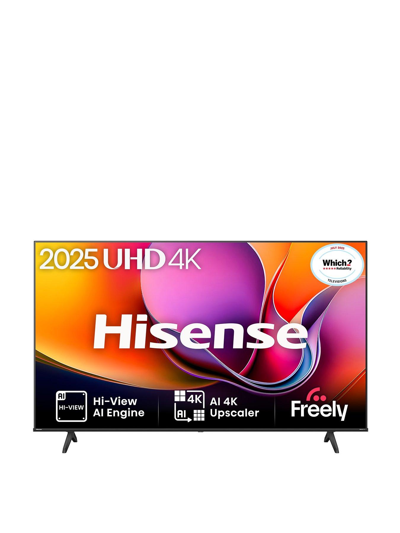 Hisense 58A6QTUK 58-inch 4K Ultra HD Smart TV with Freely