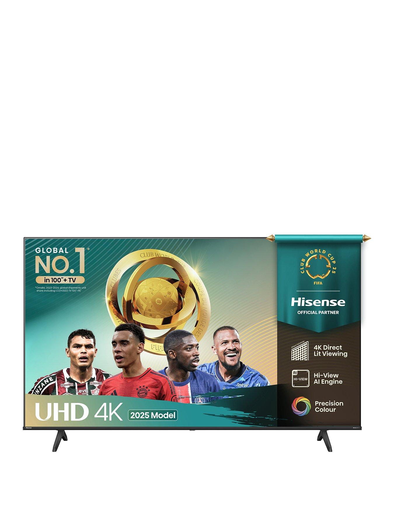 undefined 58" A6QTUK 4K Ultra HD Smart TV with Freely