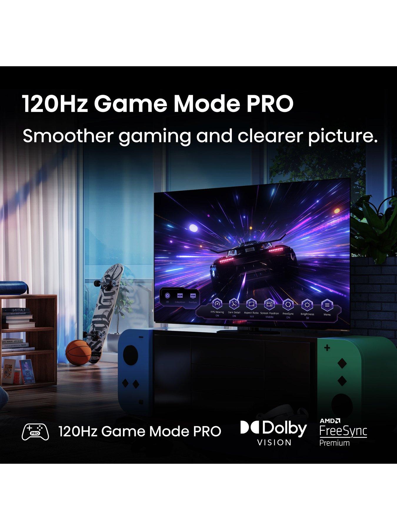 Image 5 of 7 of Hisense Hisense A85Q 65" 4K OLED Smart AI TV with Freely- 65A85QTUK
