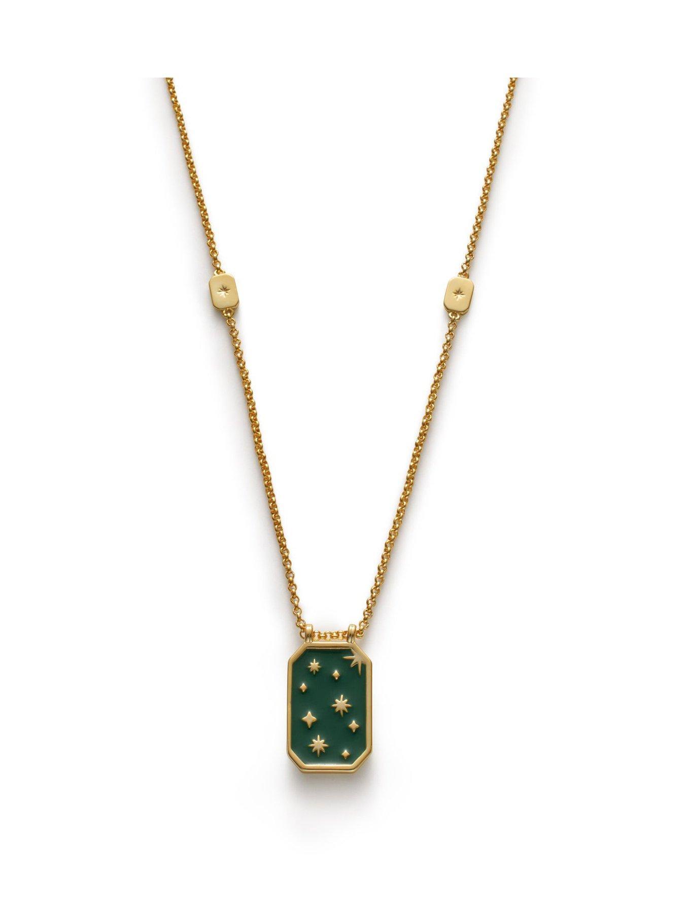 undefined ELPHA NECKLACE , Gold Coated , 45cm + 5cm extender