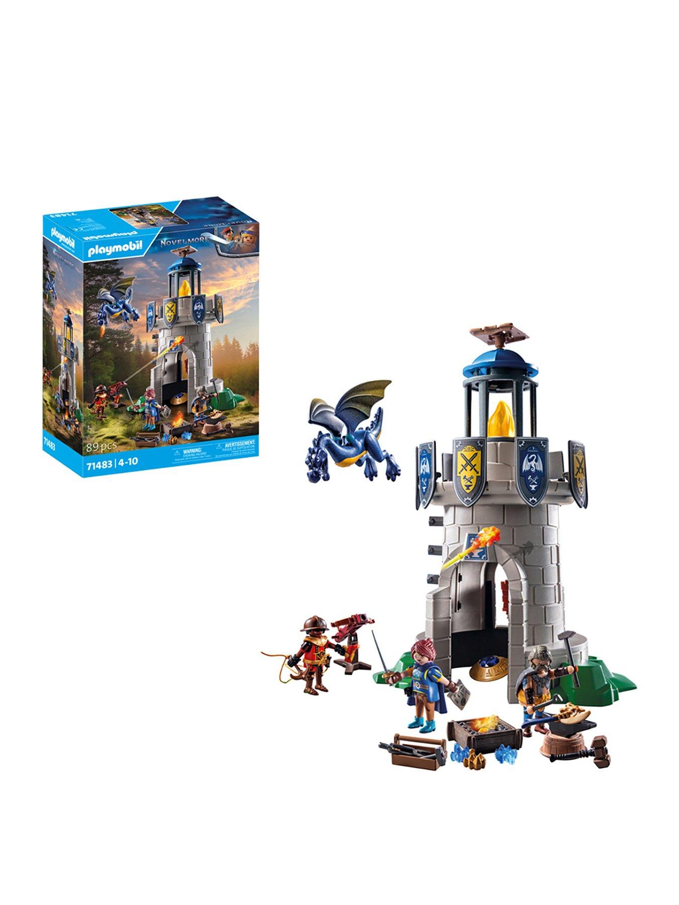 undefined 71483 Knights of Novelmore: Knight's Tower with Blacksmith and Dragon