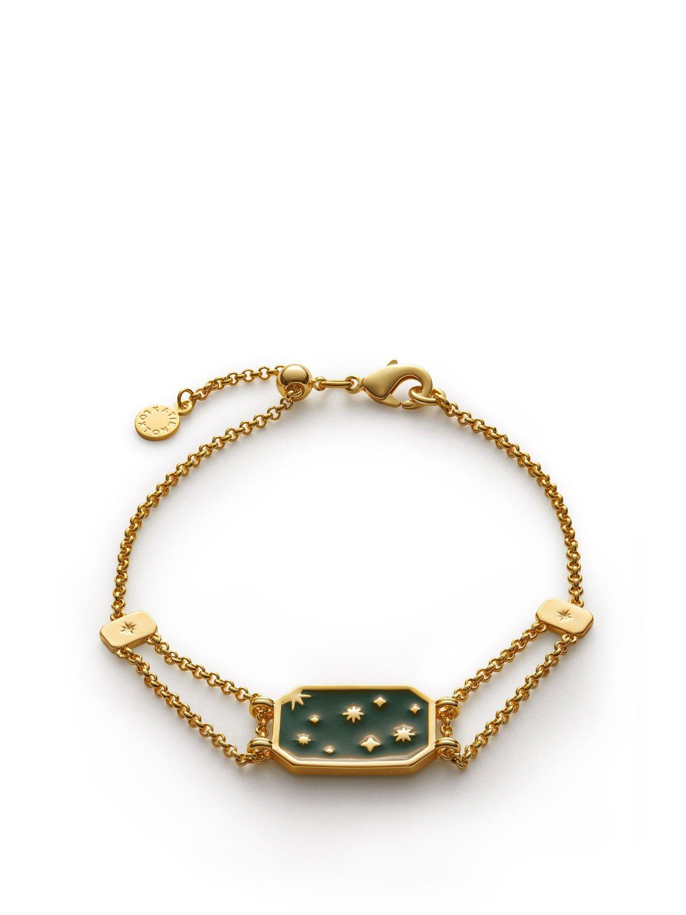 Katie Loxton ELPHA BRACELET , Gold Coated , 18cm + 3cm extender