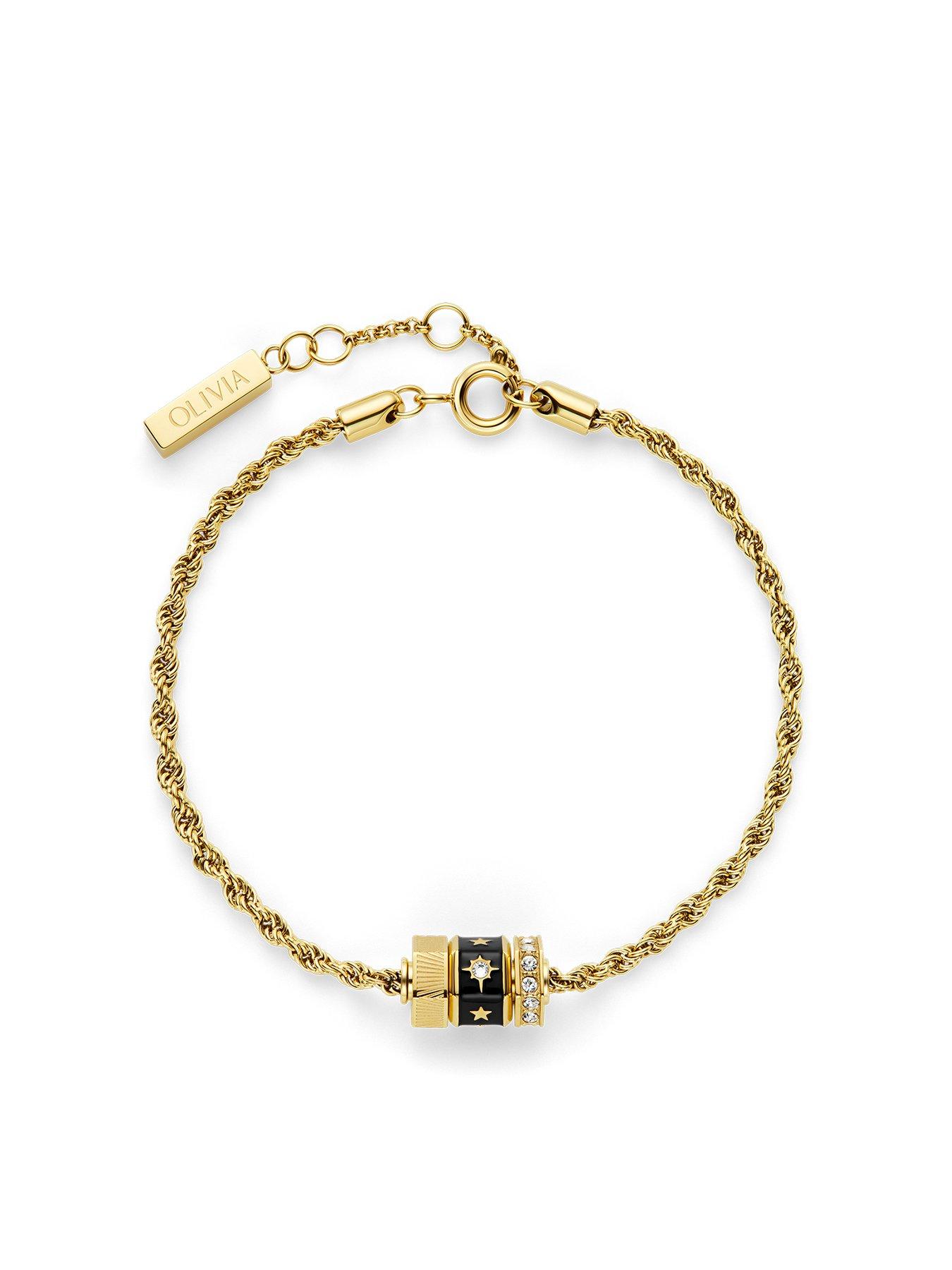 Olivia Burton Signature Bead Charm Pendant Bracelet