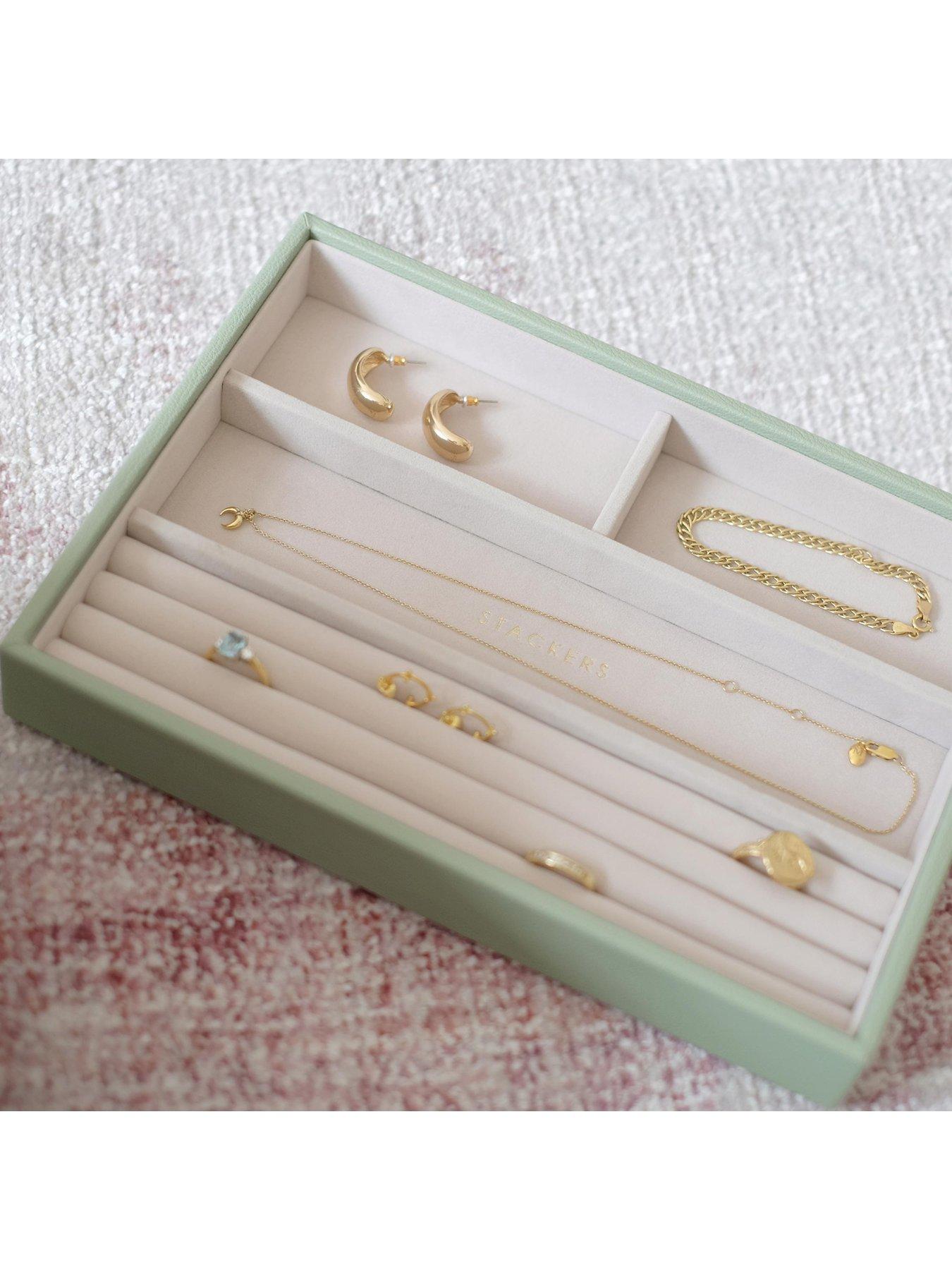 Image 2 of 2 of Stackers Classic Ring &amp; Bracelets Layer - Sage Green