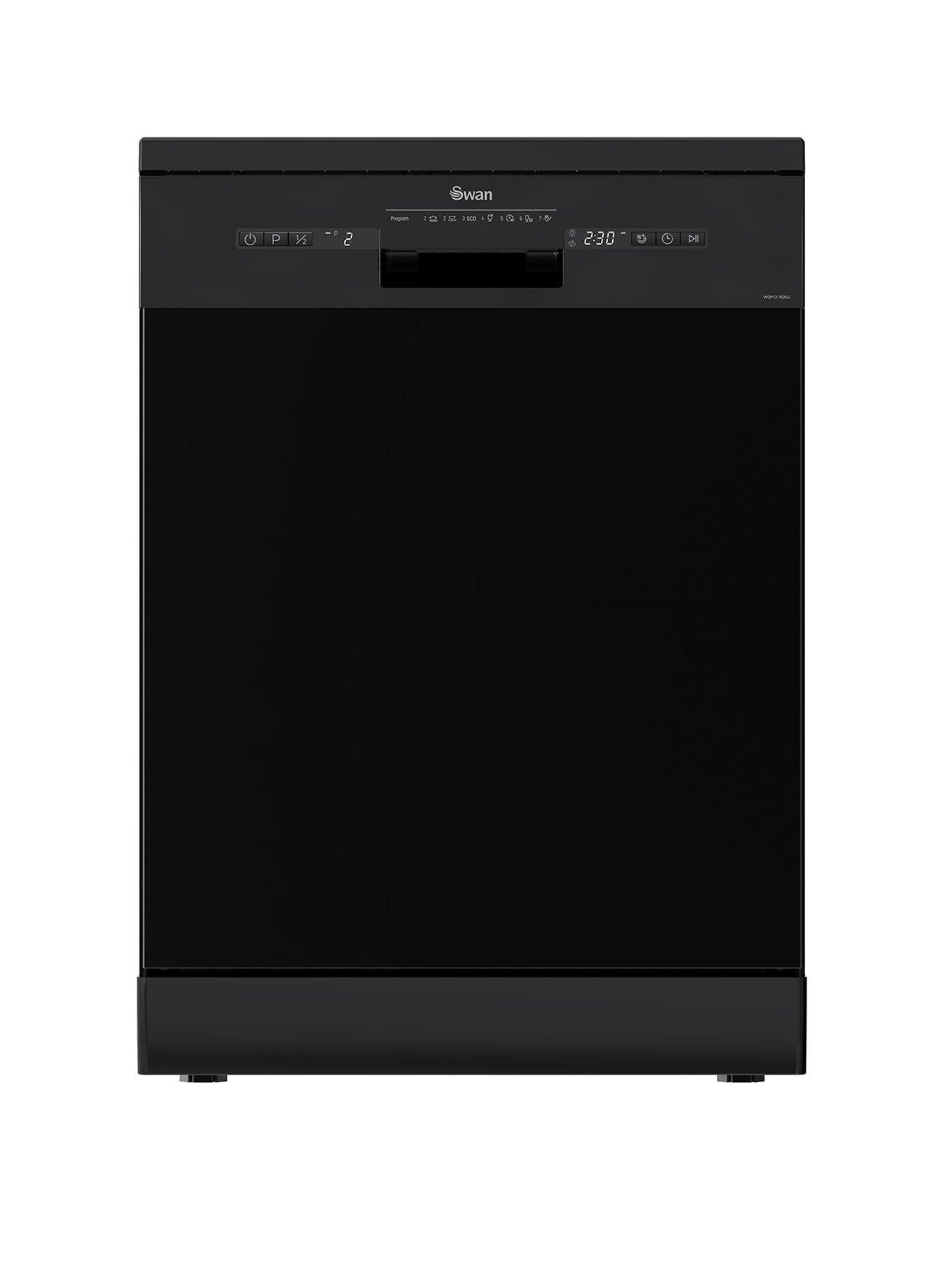 Image 1 of 5 of Swan SDW751170B 14-Place Fullsize Dishwasher - Black