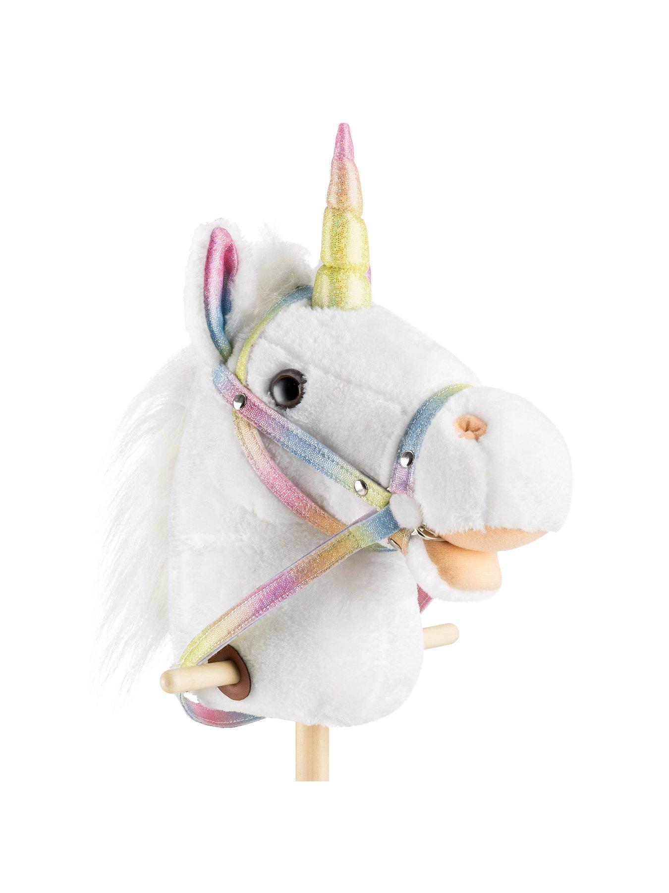 Pony Hobby Horse With Wheels Hobby Horse Riding Toddler Stick Toy