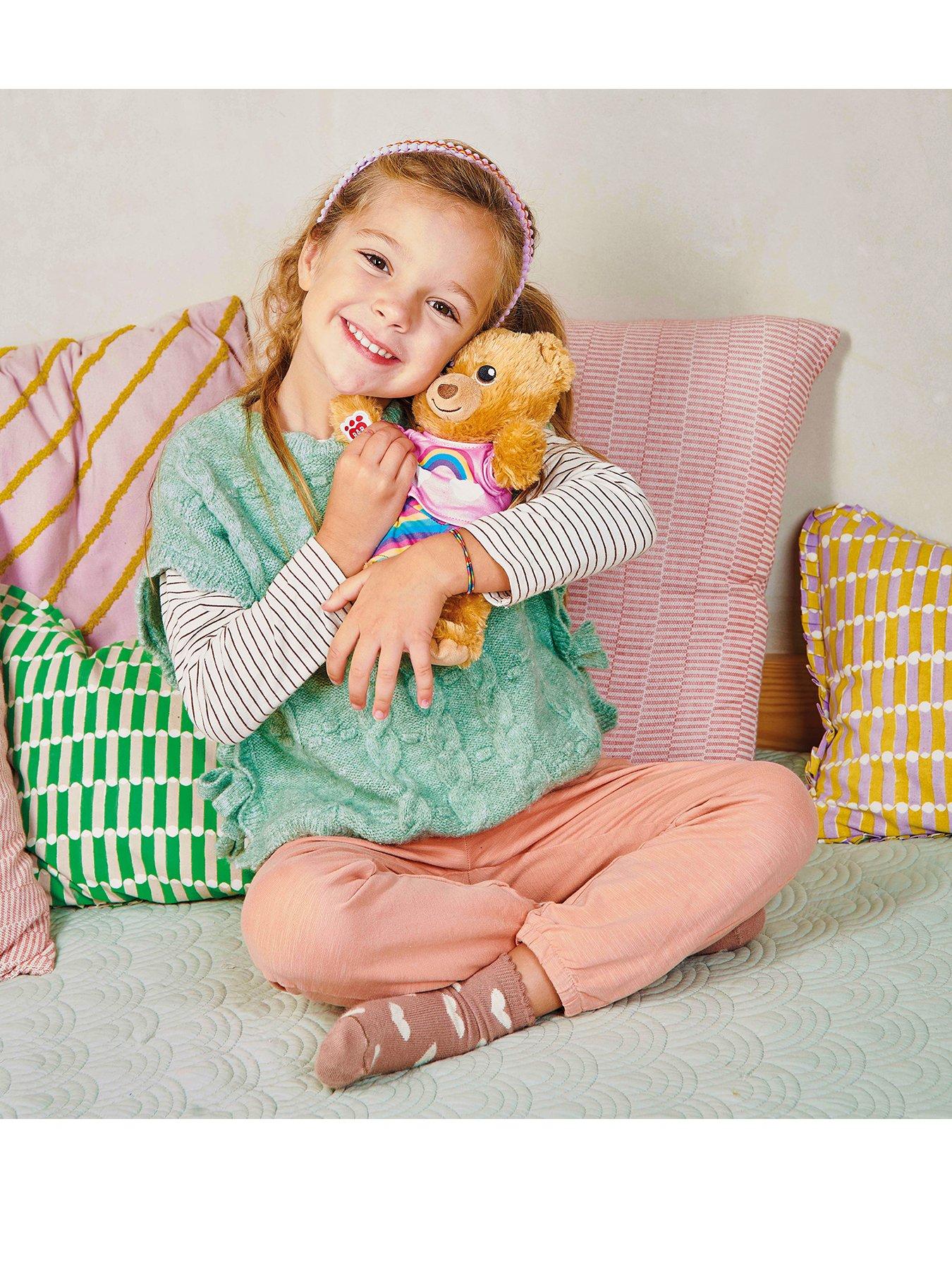 Image 1 of 8 of Casdon Toy Build-a-Bear Workshop Furtastic Bear and Outfit Pack STYLE 1 RAINBOW