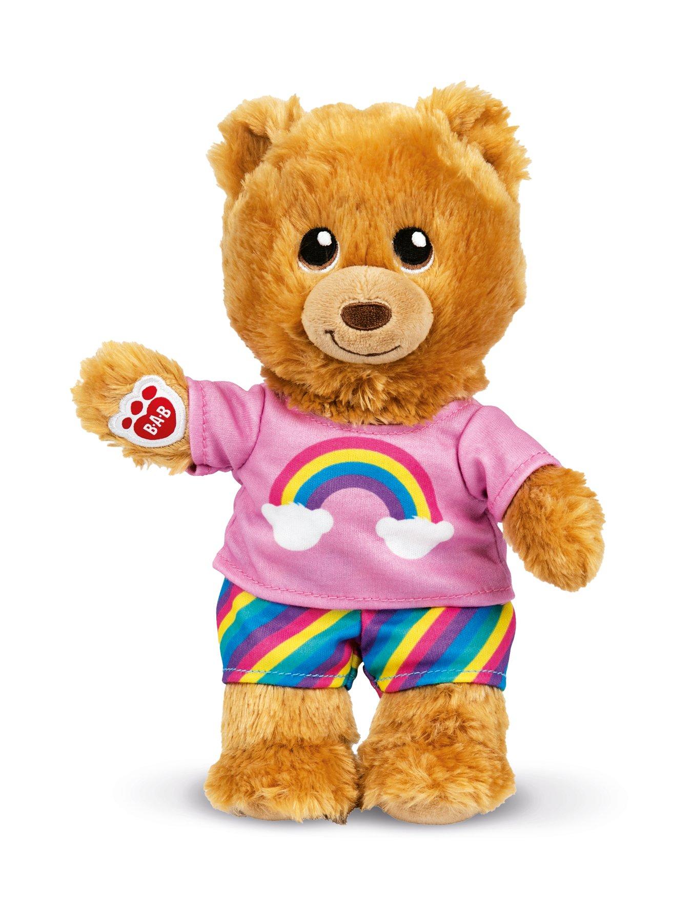 Image 4 of 8 of Casdon Toy Build-a-Bear Workshop Furtastic Bear and Outfit Pack STYLE 1 RAINBOW
