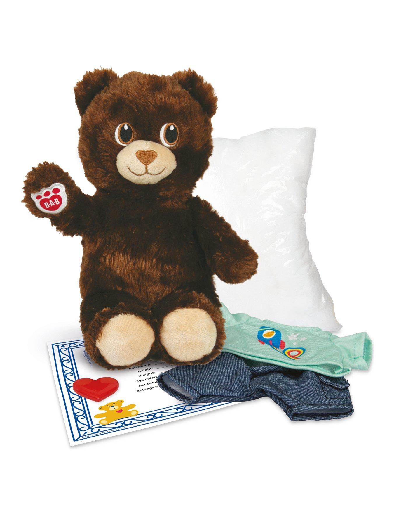 Image 2 of 7 of Casdon Toy Build-a-Bear Workshop Furtastic Bear and Outfit Pack STYLE 2 ROCKET
