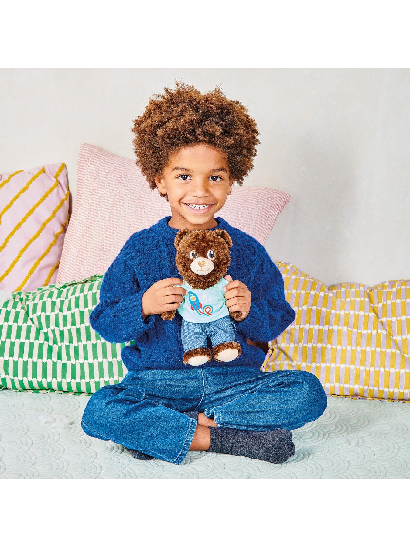 Image 3 of 7 of Casdon Toy Build-a-Bear Workshop Furtastic Bear and Outfit Pack STYLE 2 ROCKET