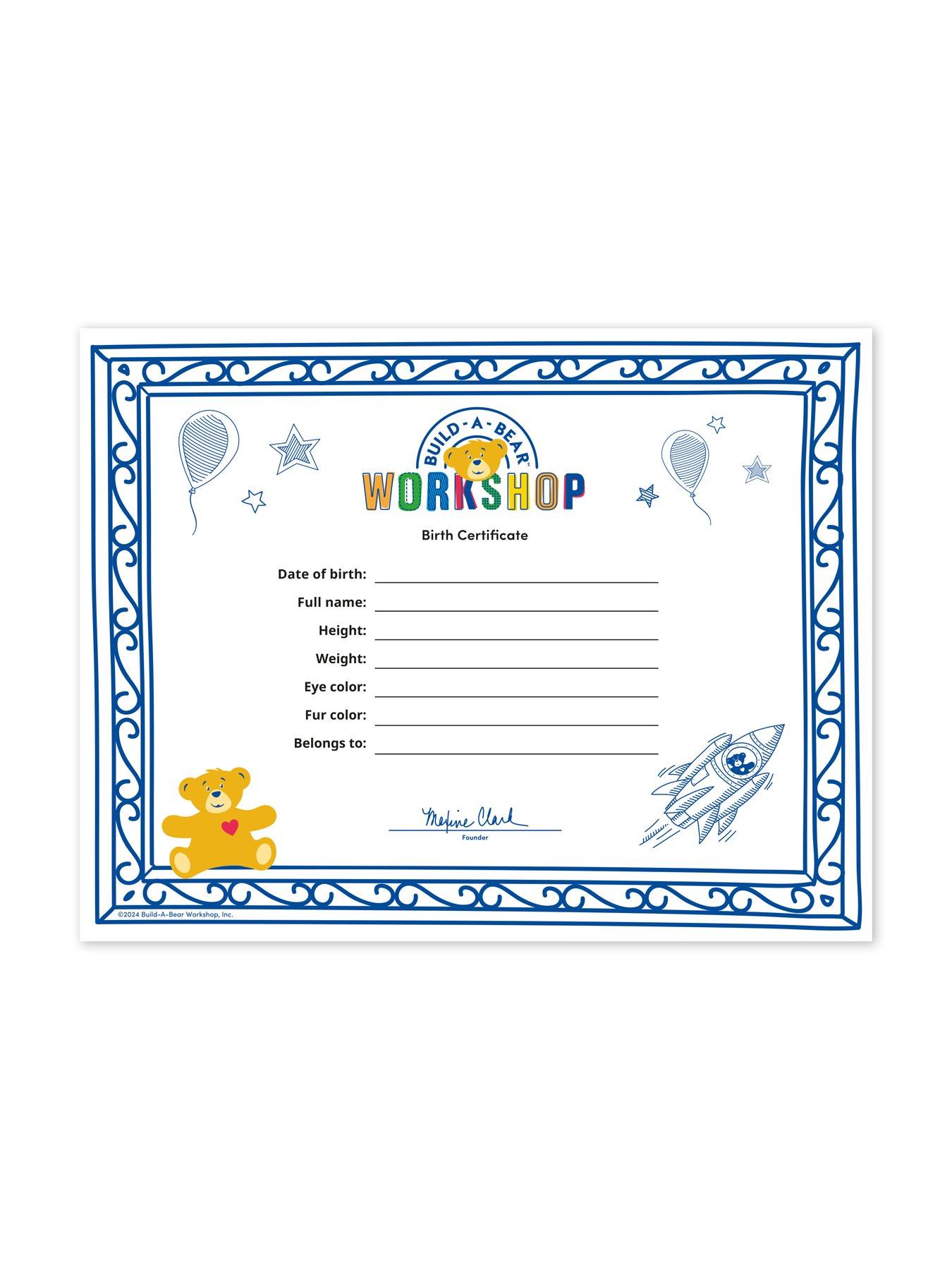 Image 6 of 7 of Casdon Toy Build-a-Bear Workshop Furtastic Bear and Outfit Pack STYLE 2 ROCKET