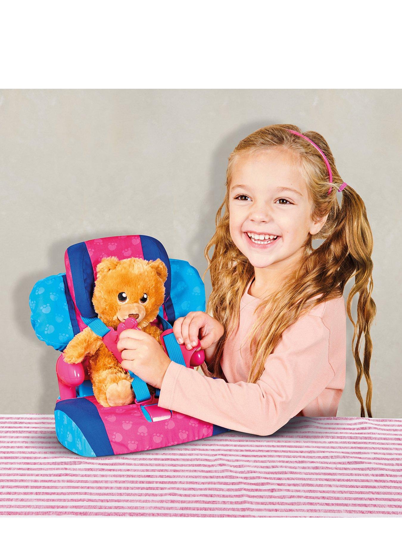 Image 1 of 7 of Casdon Toy Build-a-Bear Workshop Furry Friend Toy&nbsp;Car Booster Seat