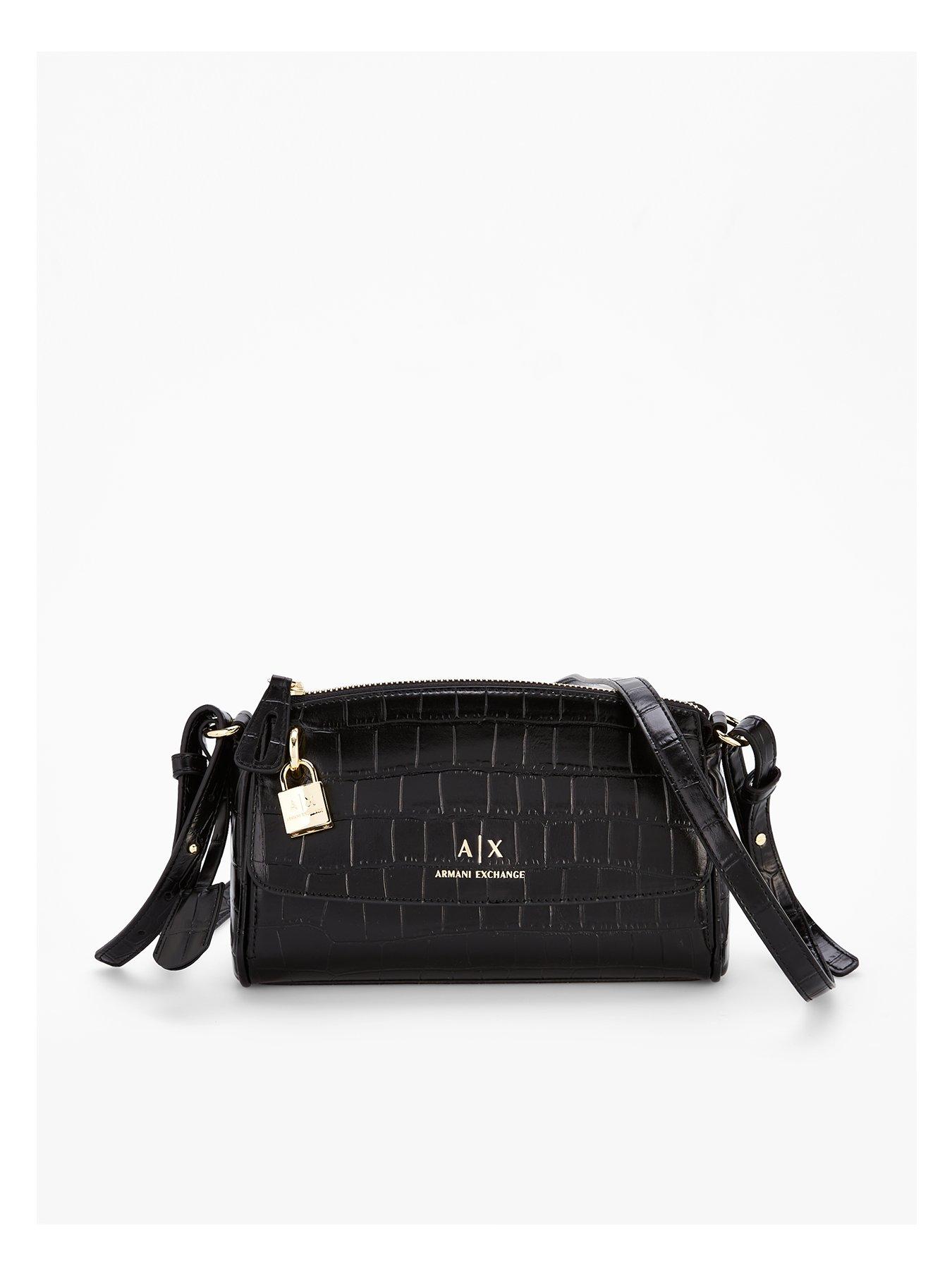 Armani Exchange Messenger Bag - Black