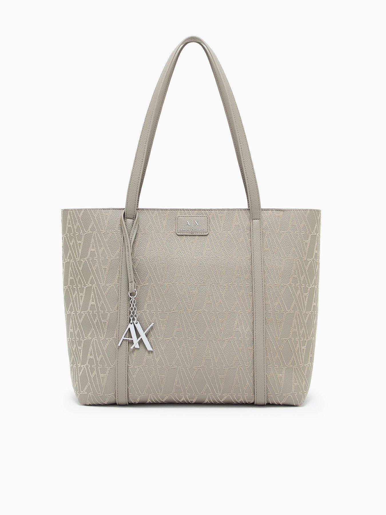 Armani Exchange Shopping Bag - Brown