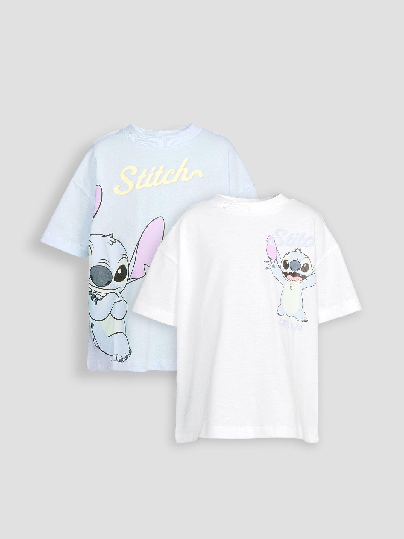 Image 1 of 6 of The Very Collection 2 Pack Stitch T-Shirt - Blue