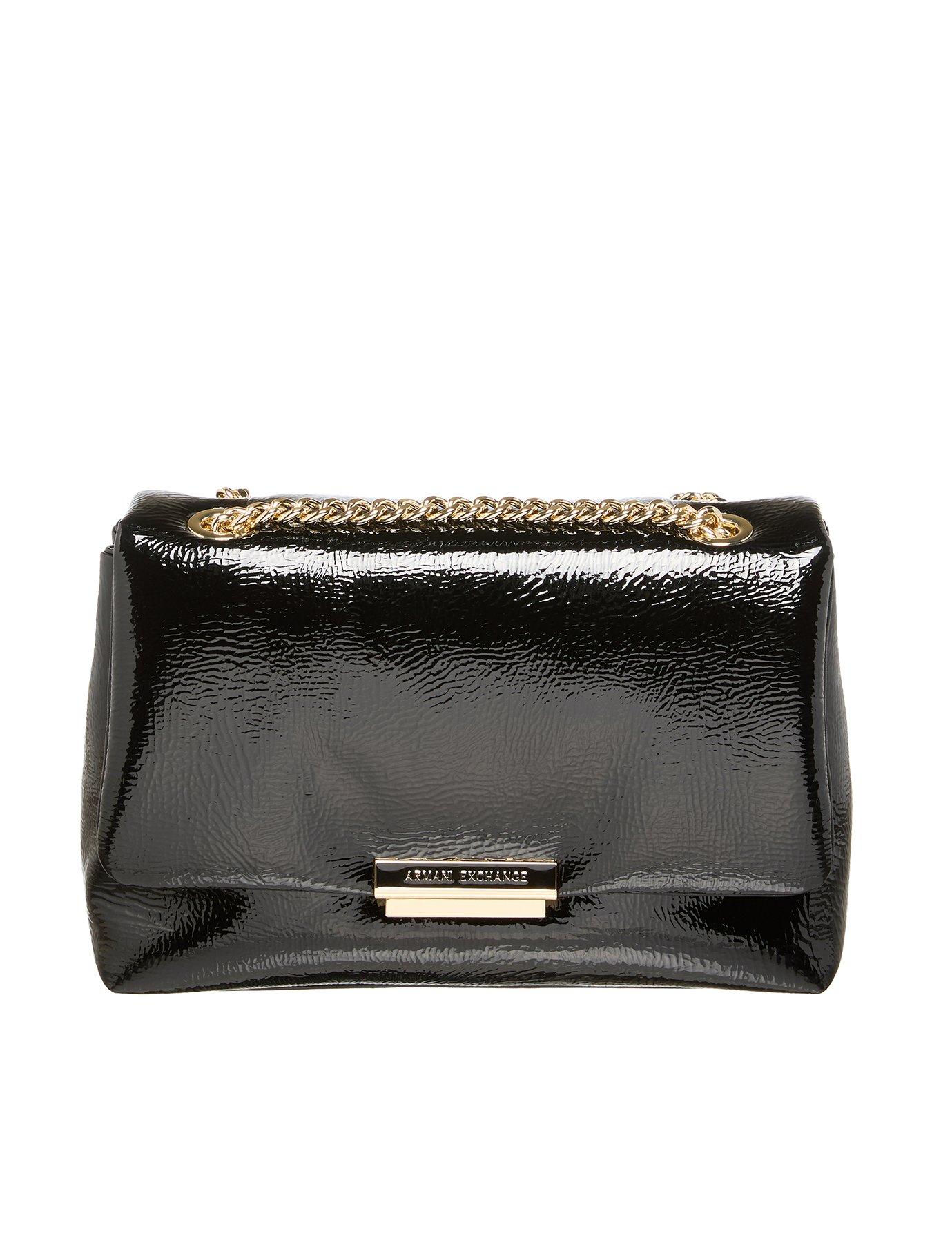 Armani Exchange Messenger Bag - Black