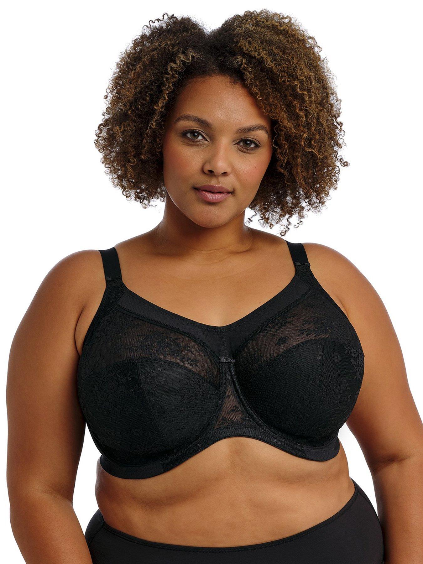 Goddess Verity Underwired Full Cup Bra - Black