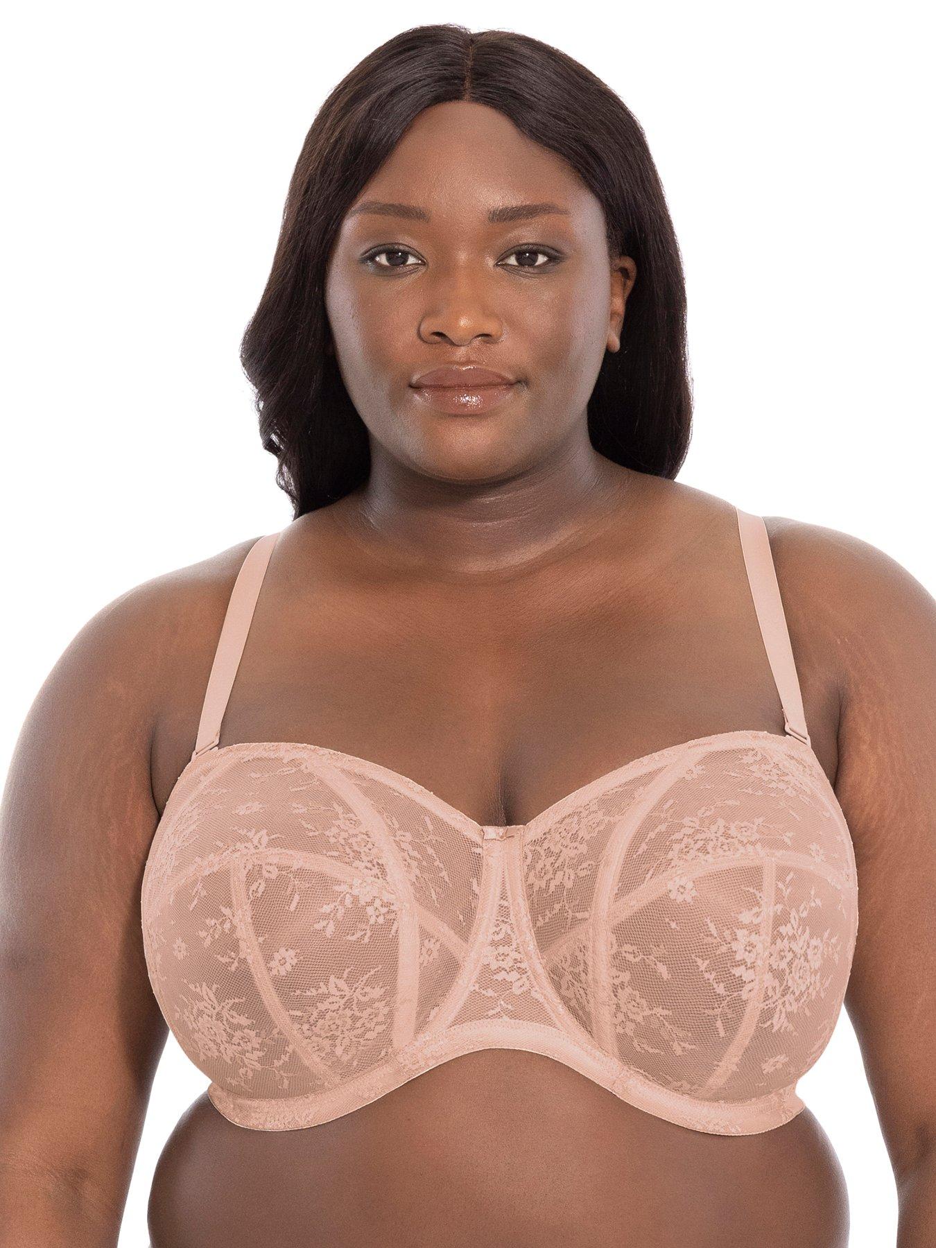 Goddess Verity Underwire Strapless Bra - Beige