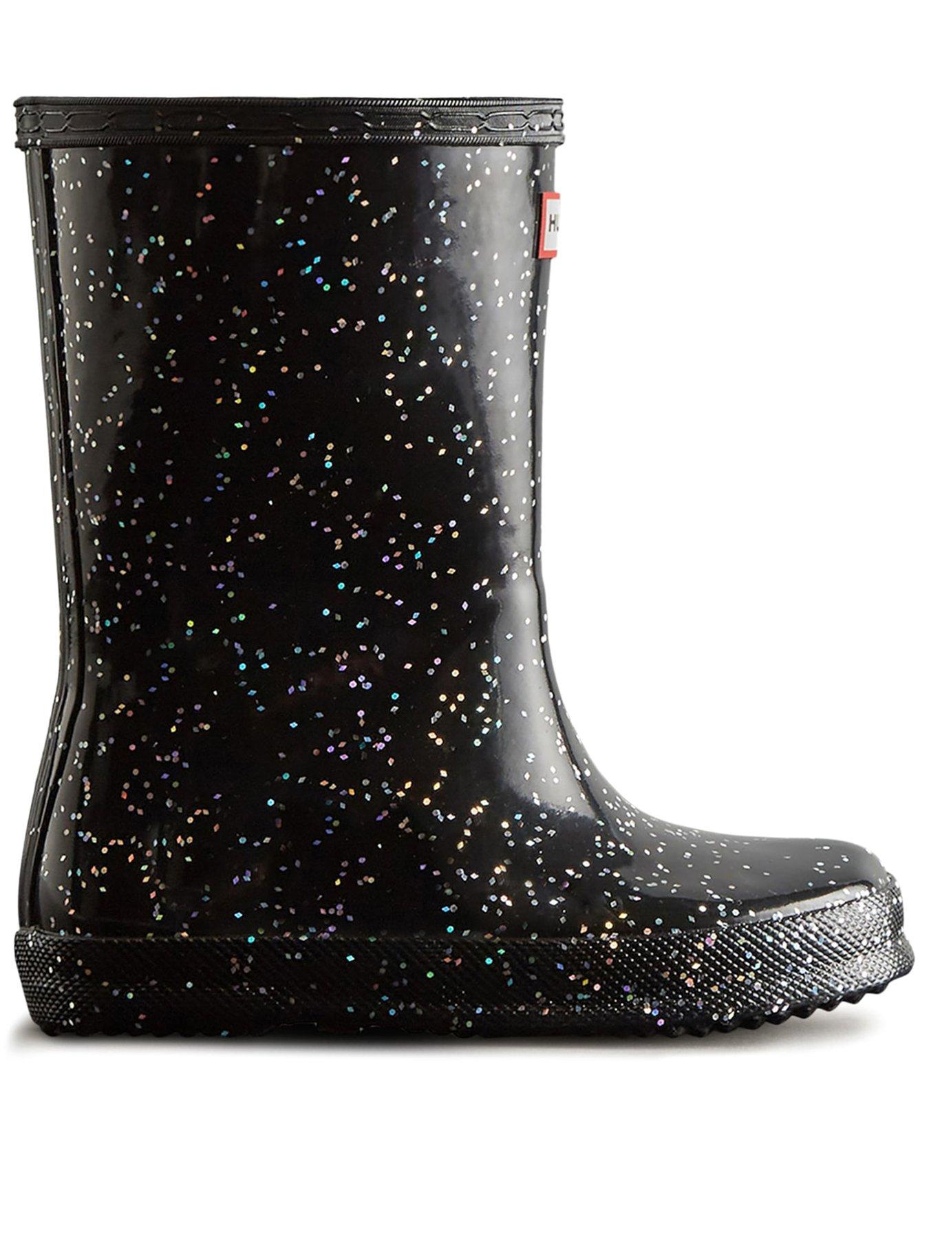 Hunter Kids First Giant Glitter Boot