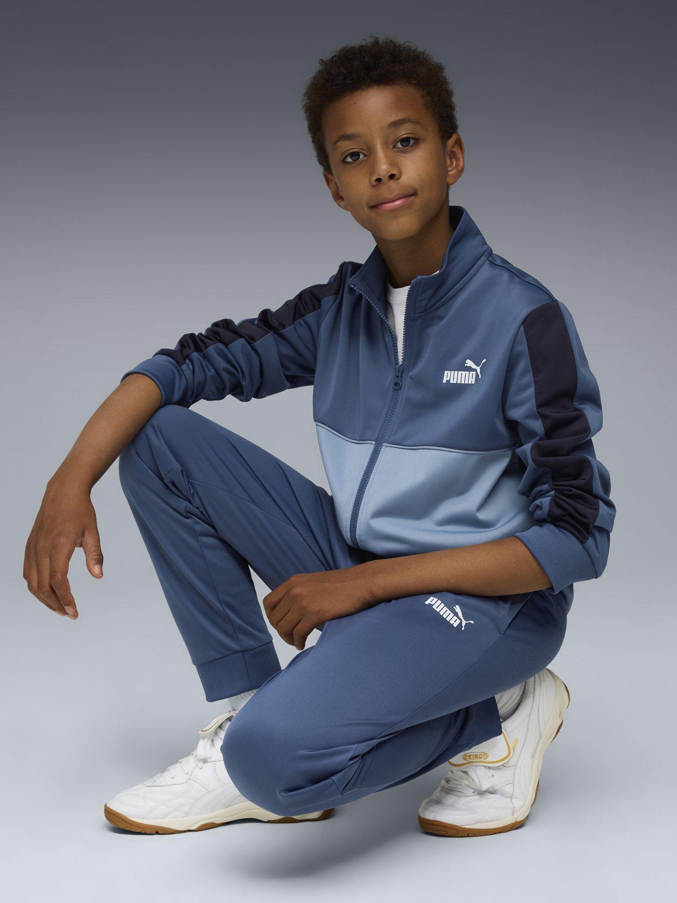 Puma Junior Boys Sport Poly Suit B - Blue