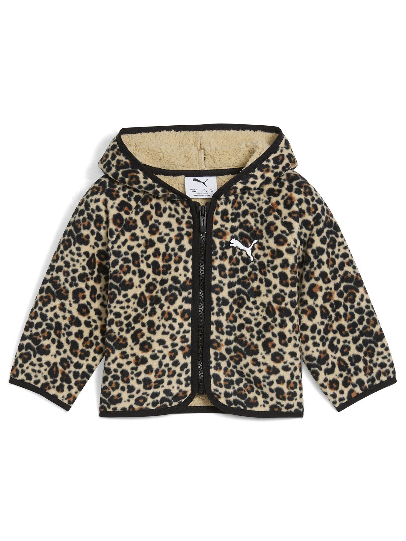 Puma Infant Boys Minicats Sherpa Jacket - Cream - White