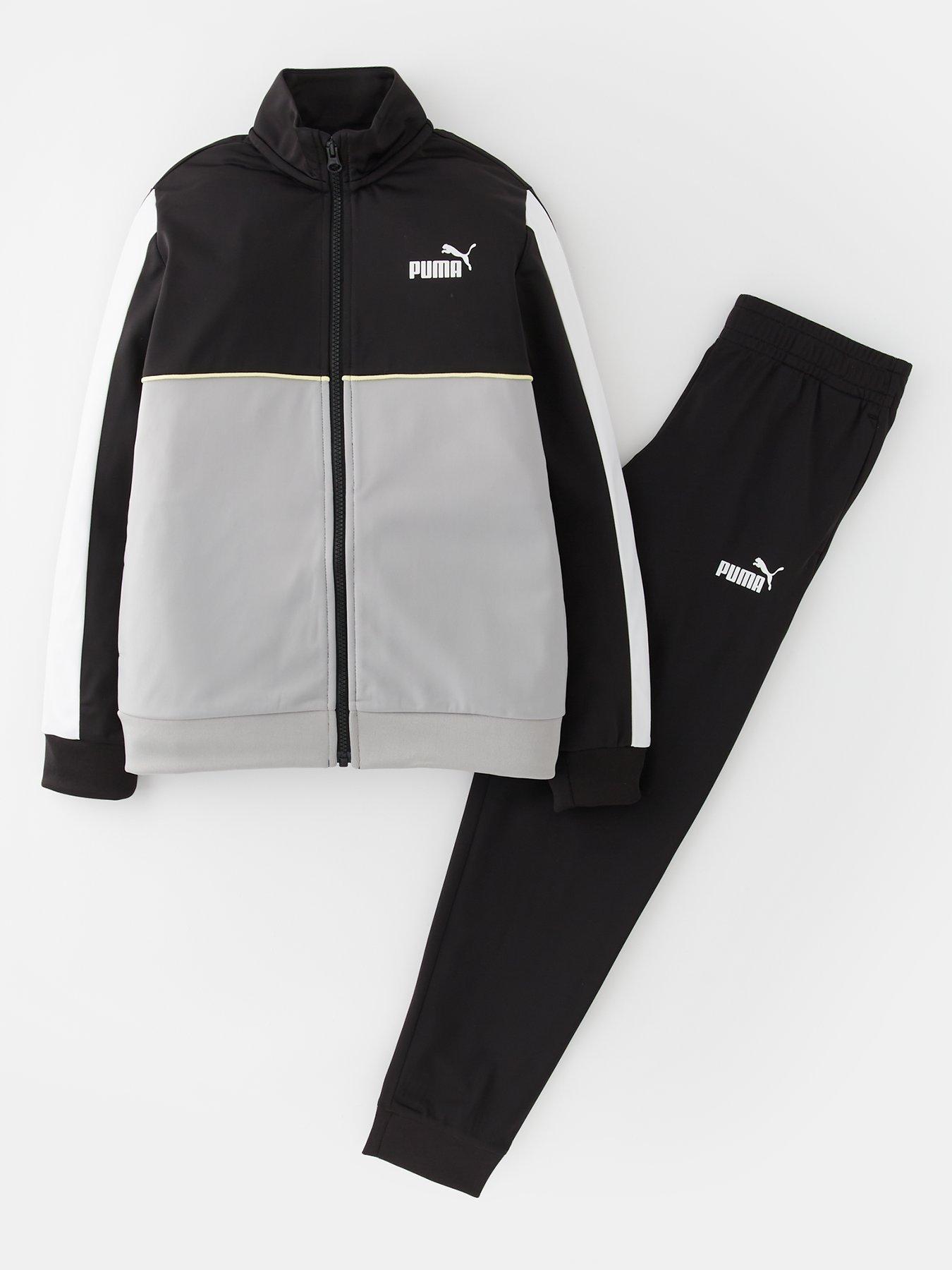 Puma Junior Boys Sport Poly Suit B - Black