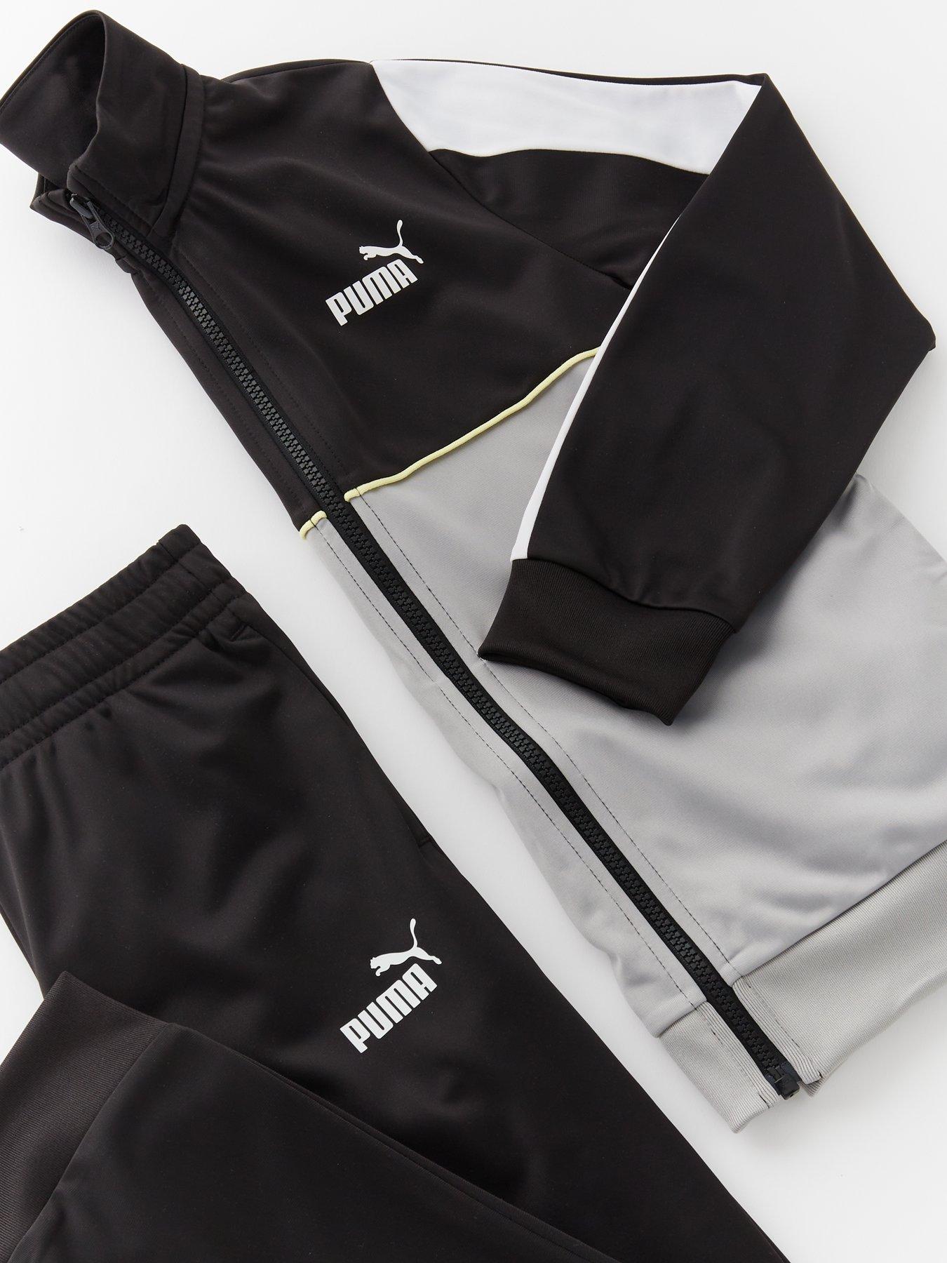 Image 4 of 4 of Puma Junior Boys Sport Poly Suit B - Black