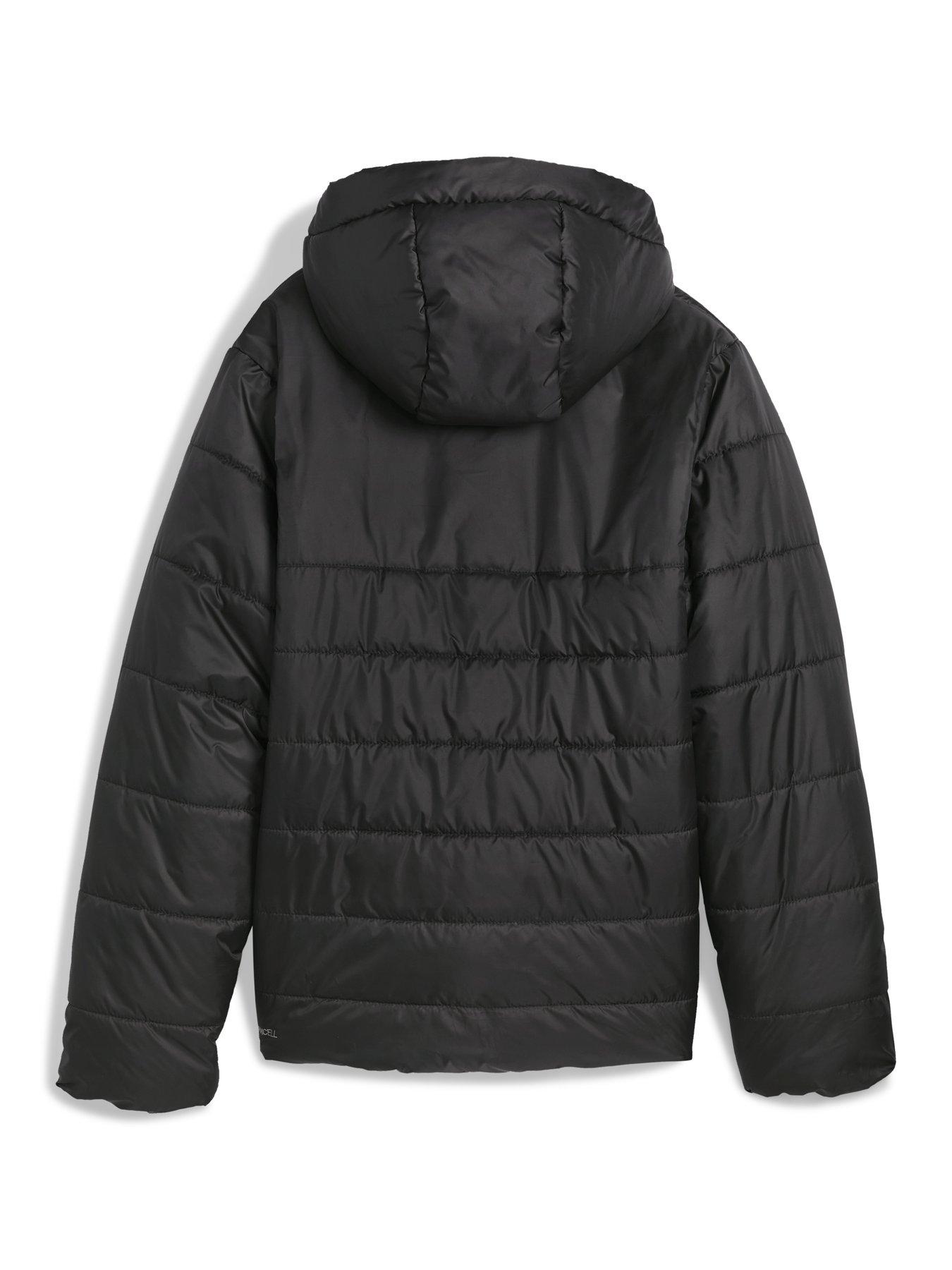 Image 5 of 6 of Puma Junior Boys Ess Hooded Padded Jacket - Black
