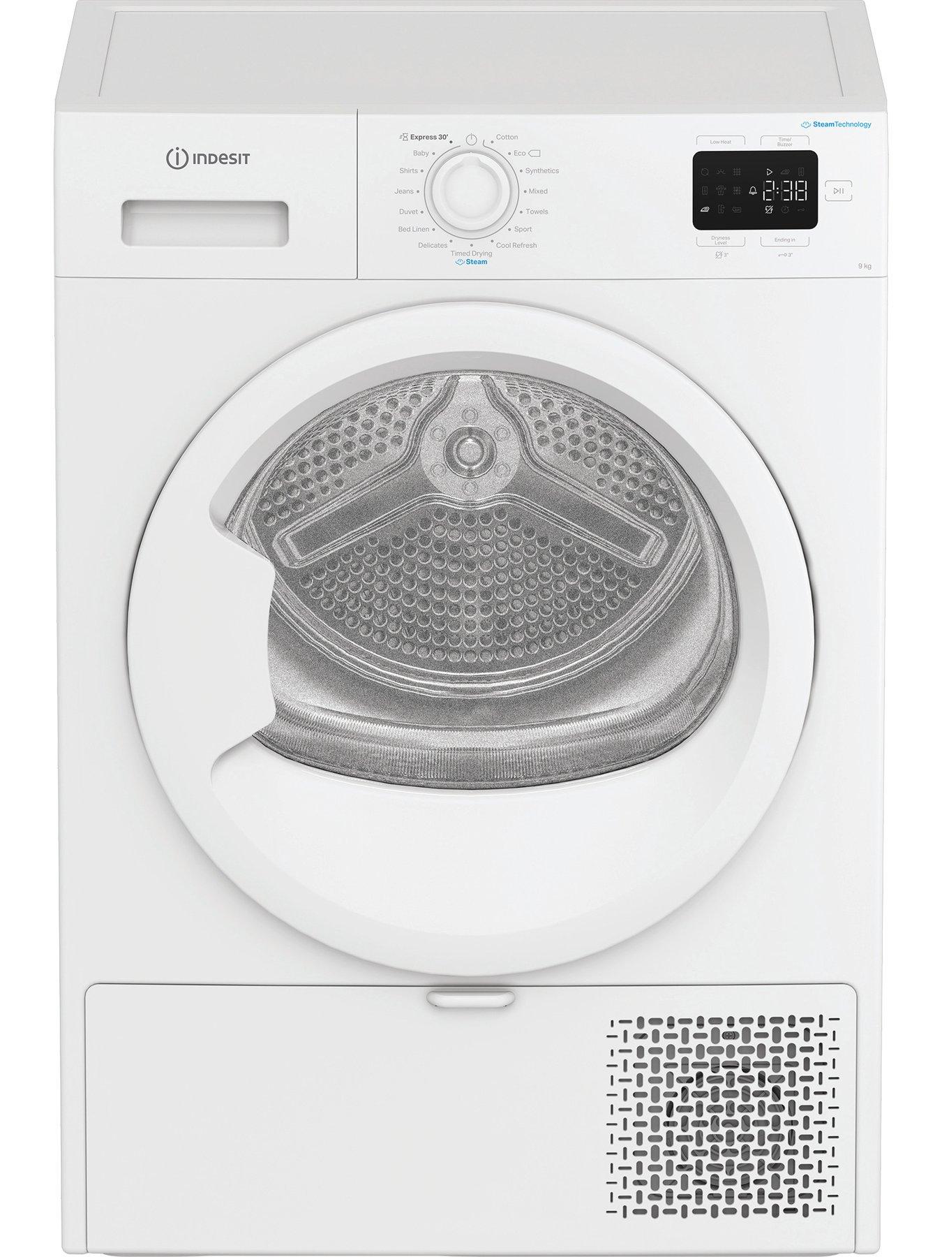 Image 2 of 7 of Indesit C YD 92D WW UK 9KG Heat Pump Tumble Dryer with Steam Technology - White