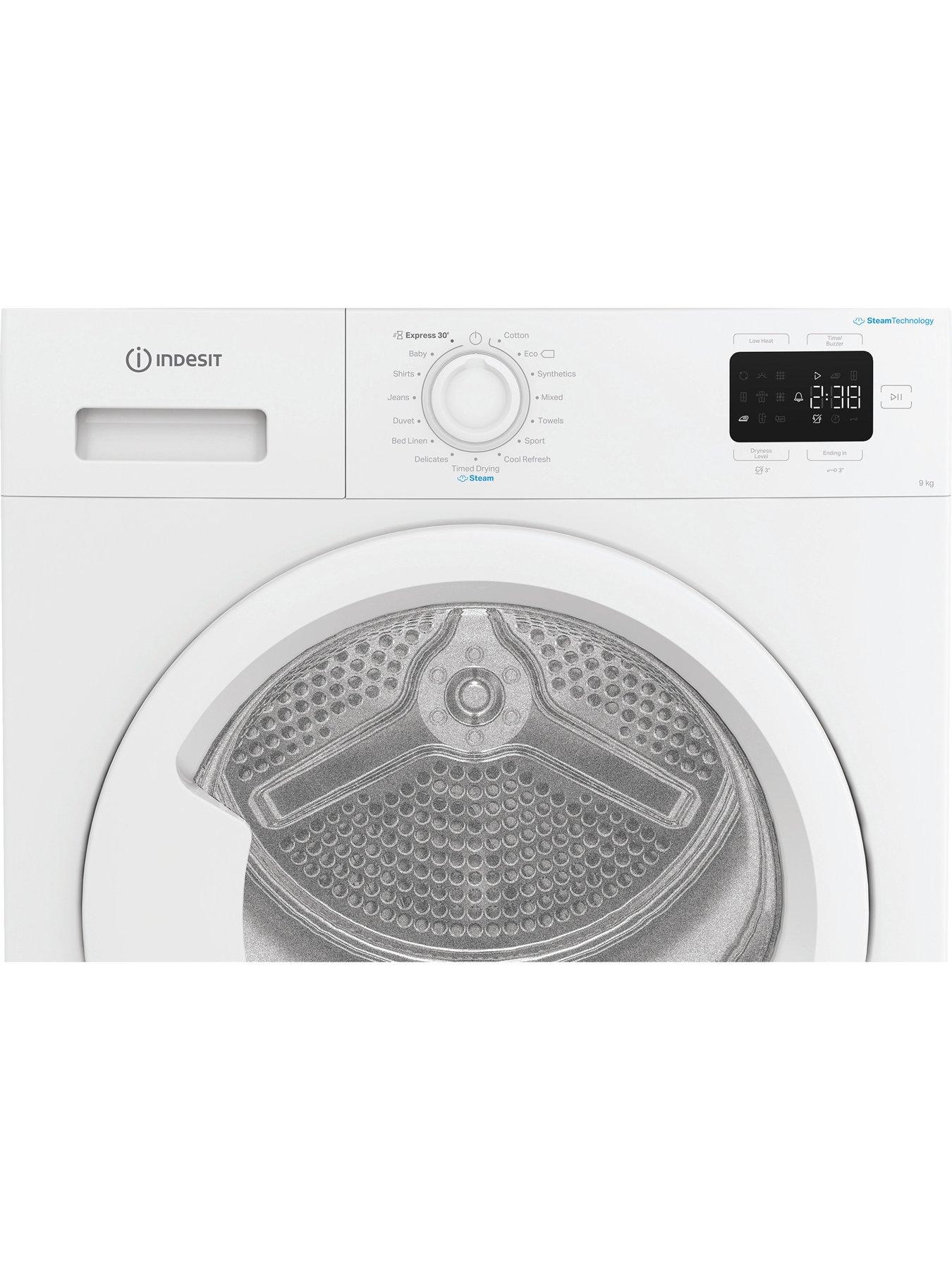 Image 6 of 7 of Indesit C YD 92D WW UK 9KG Heat Pump Tumble Dryer with Steam Technology - White