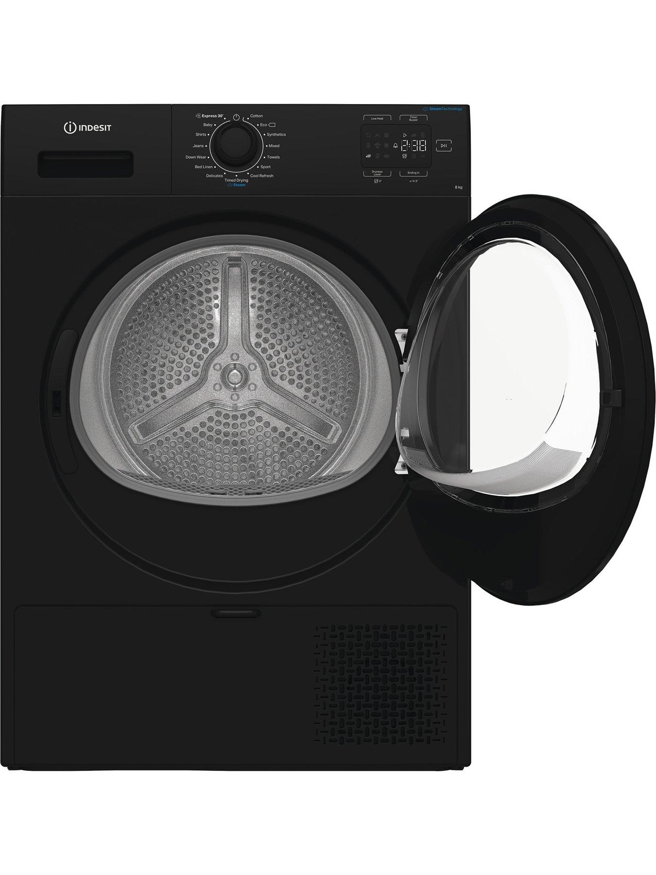 Image 2 of 6 of Indesit C YSD 82D BB UK 8KG Heat Pump Tumble Dryer with Steam Technology - Black