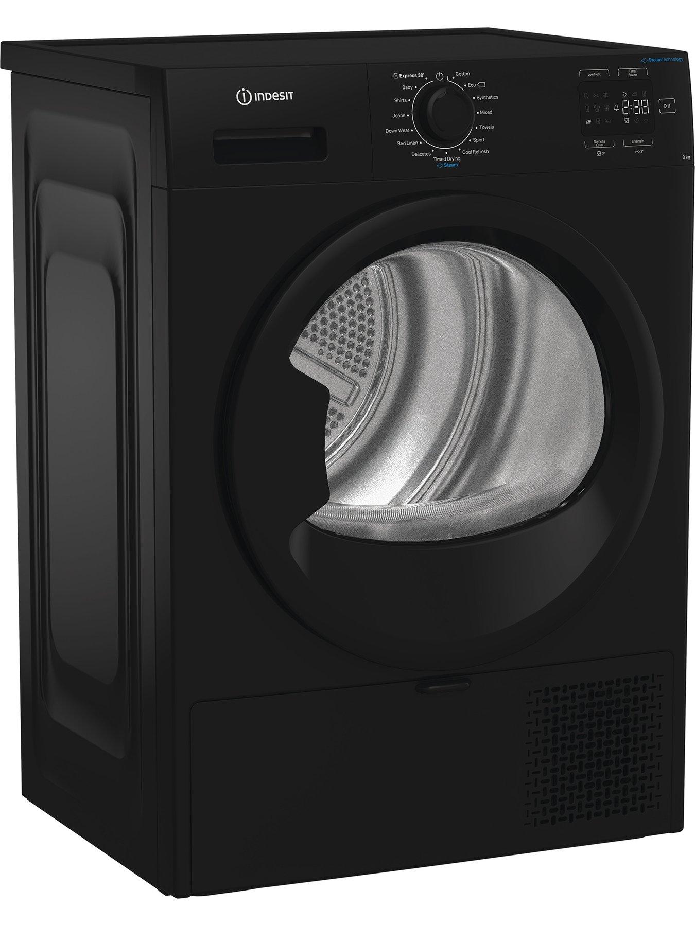 Image 4 of 6 of Indesit C YSD 82D BB UK 8KG Heat Pump Tumble Dryer with Steam Technology - Black