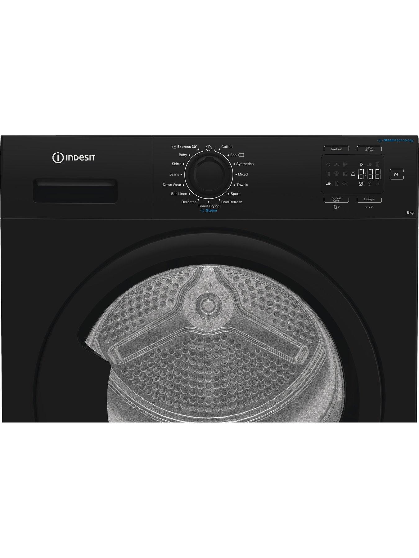Image 5 of 6 of Indesit C YSD 82D BB UK 8KG Heat Pump Tumble Dryer with Steam Technology - Black